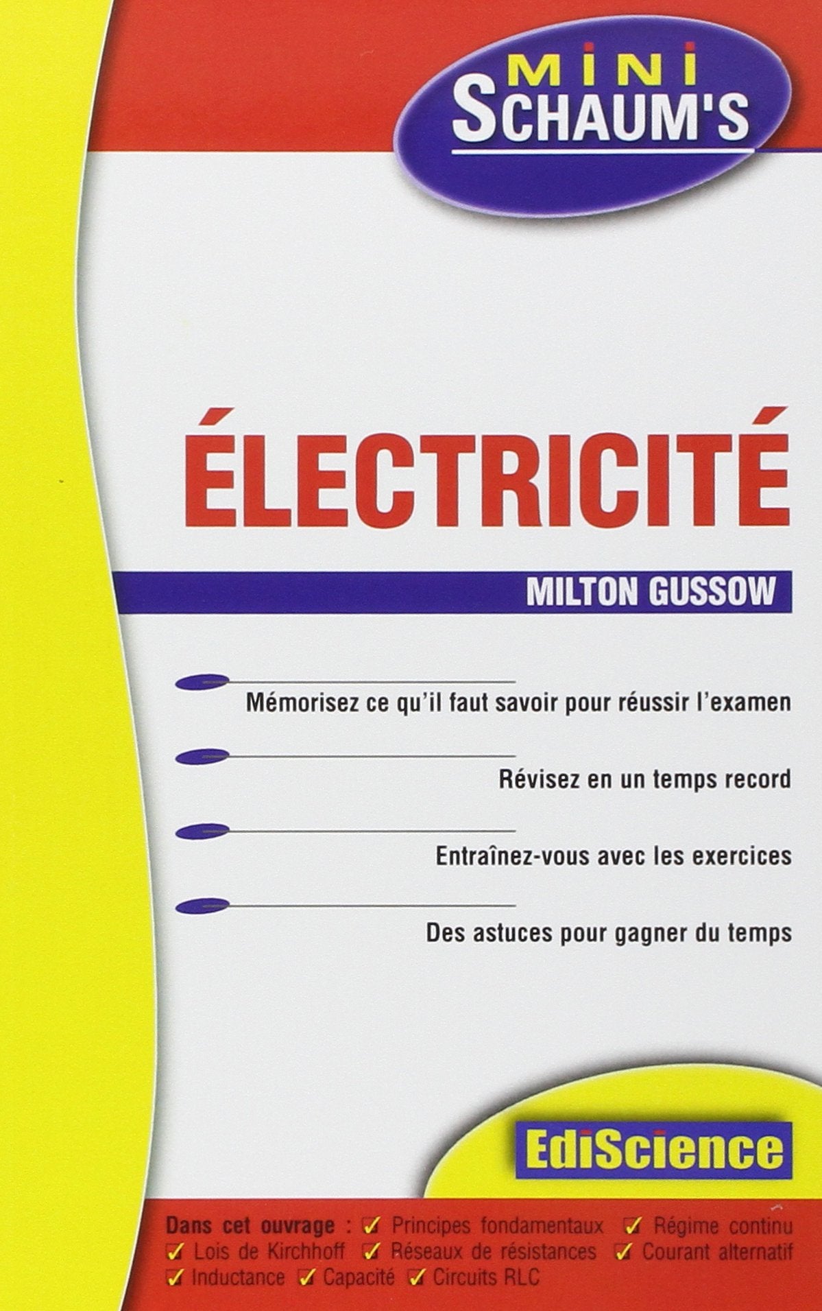 Électricité - L'essentiel du cours, des astuces et des exercices corrigés 9782100067992