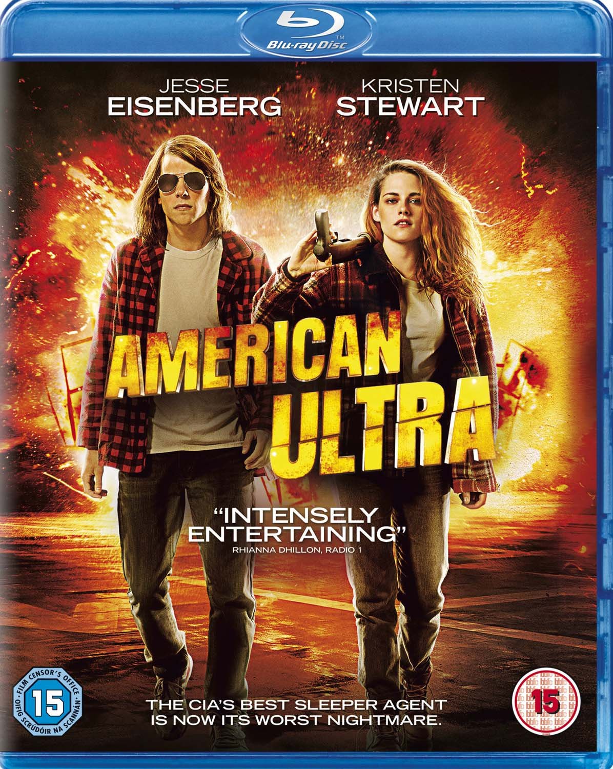 American Ultra [Edizione: Regno Unito] [Blu-Ray] [Import] 5017239152573