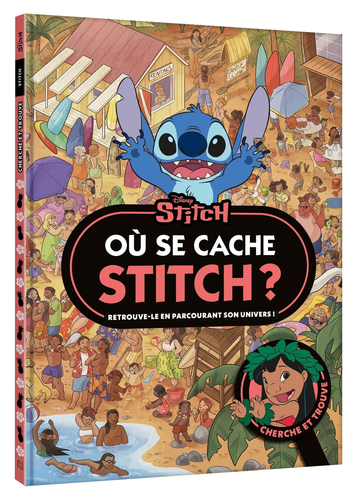 STITCH - Où se cache Stitch ? - Cherche et trouve - Disney 9782017274292