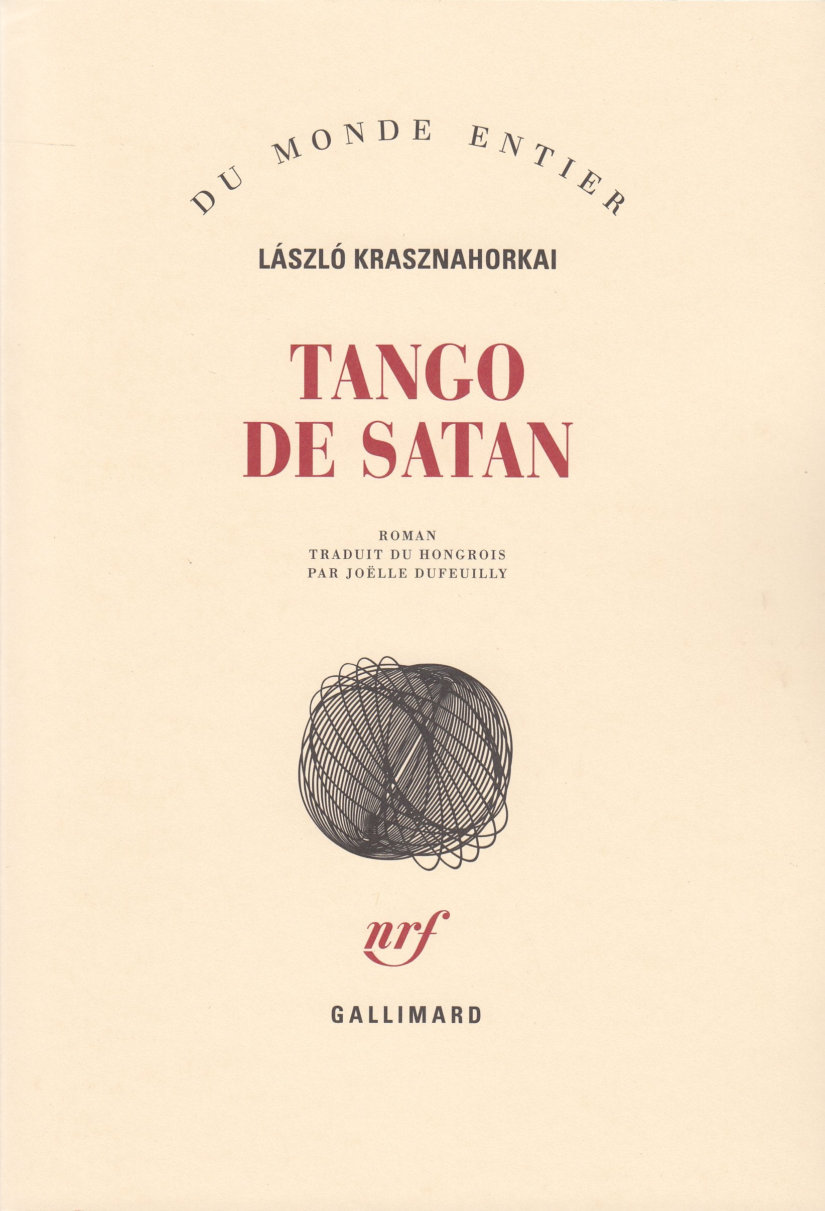 Tango de Satan 9782070752553