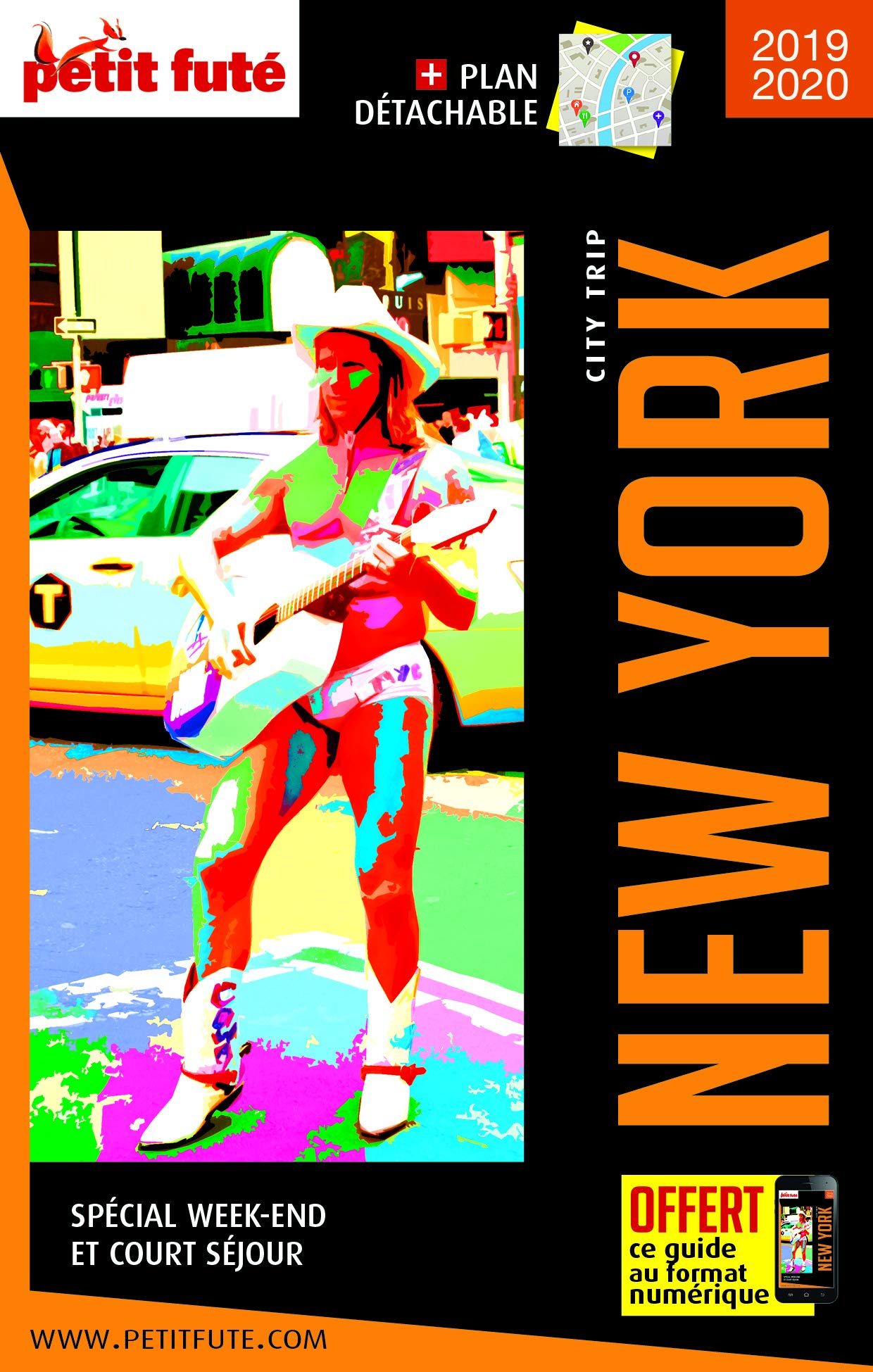 Guide New York 2019 City Trip Petit Futé + Plan 9782305008271