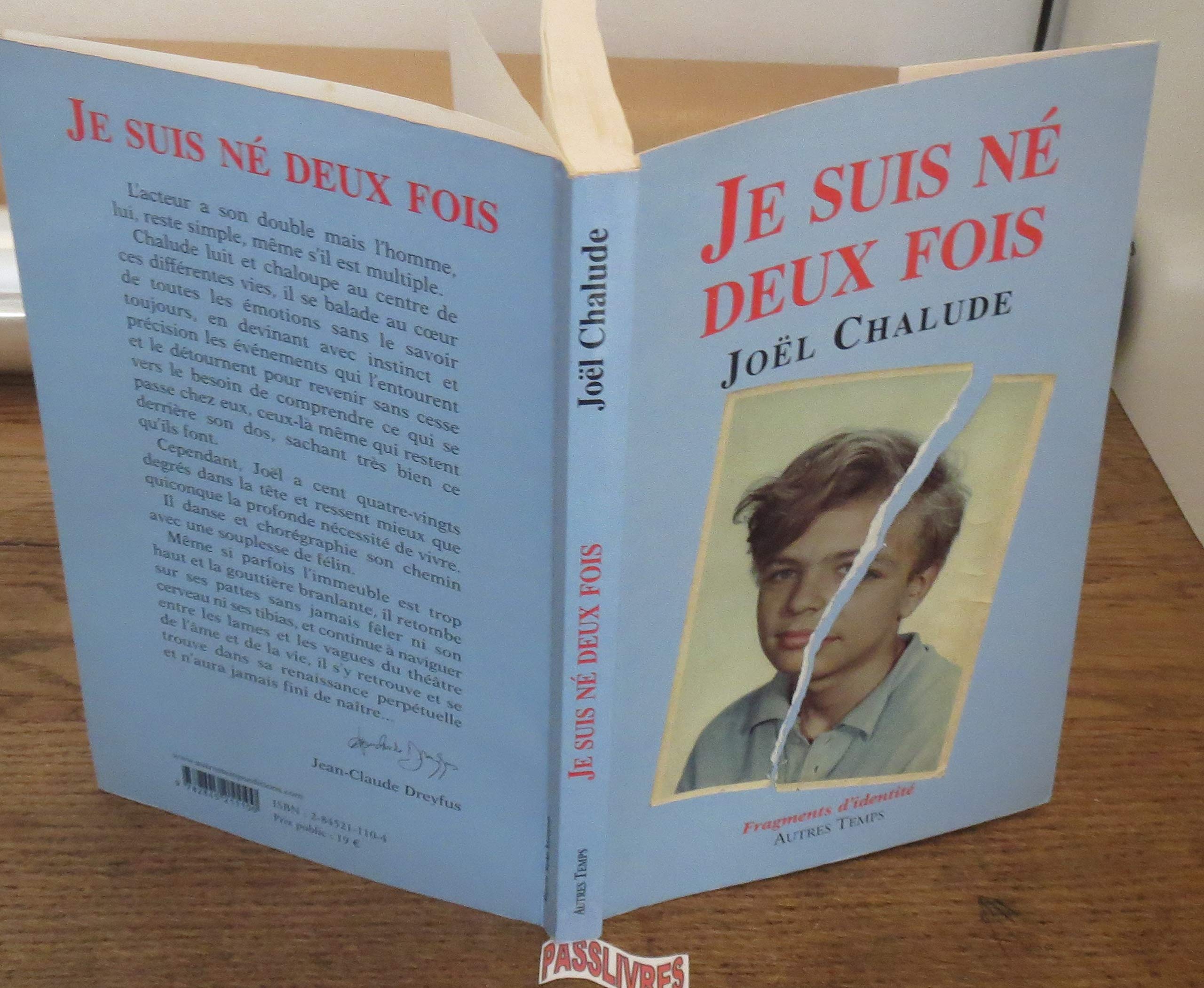 Je suis né deux fois 9782845211100