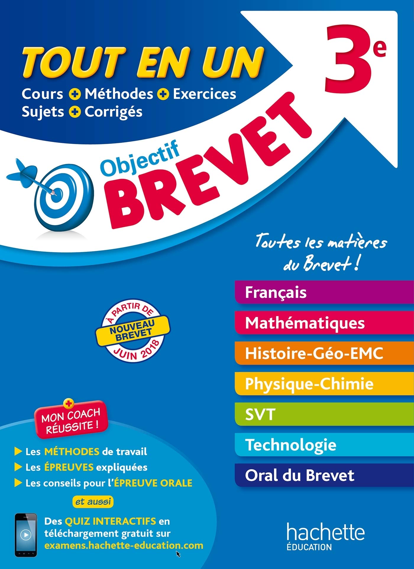 Objectif brevet - tout-en-un 9782016255018