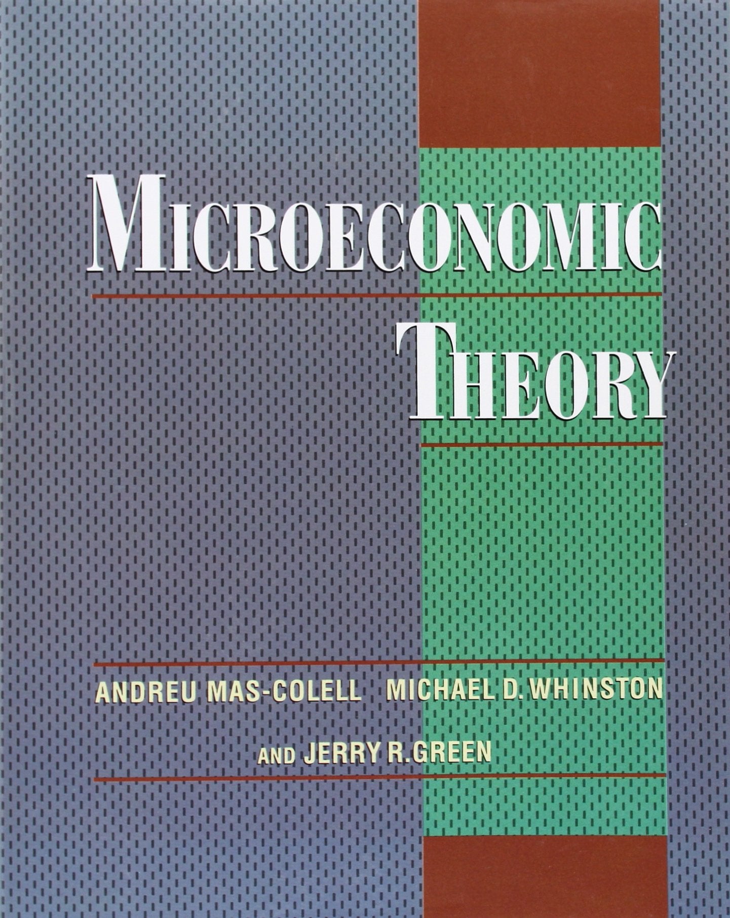 Microeconomic Theory 9780195102680