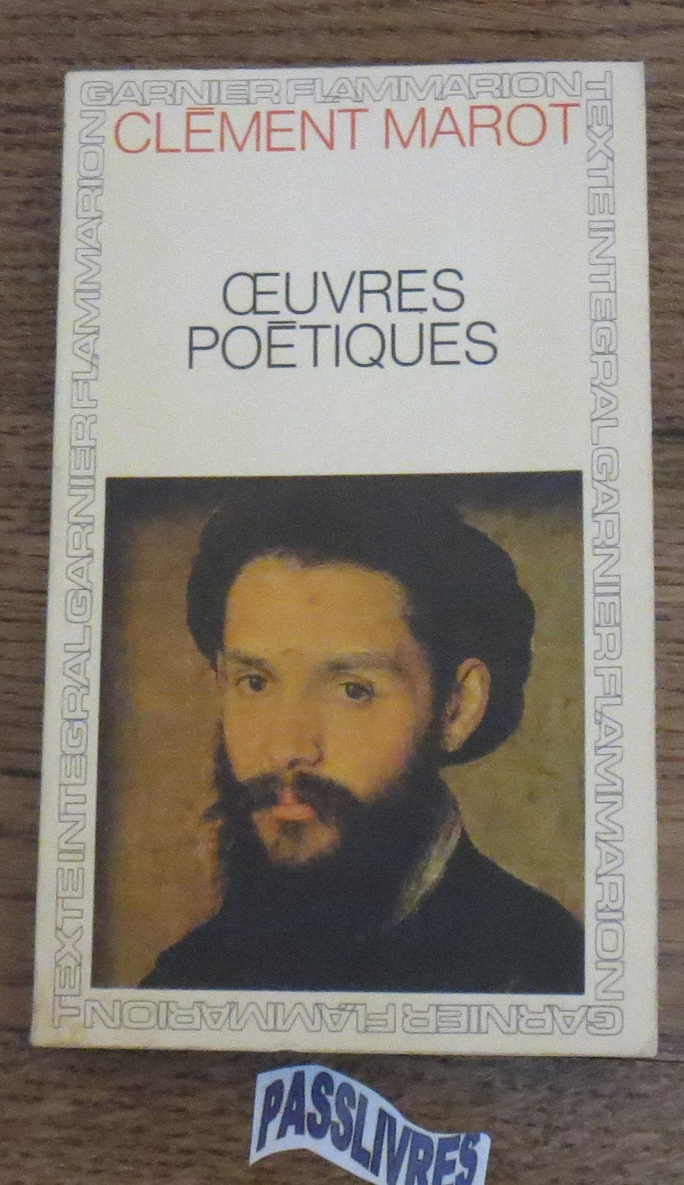 Oeuvre poetiques 