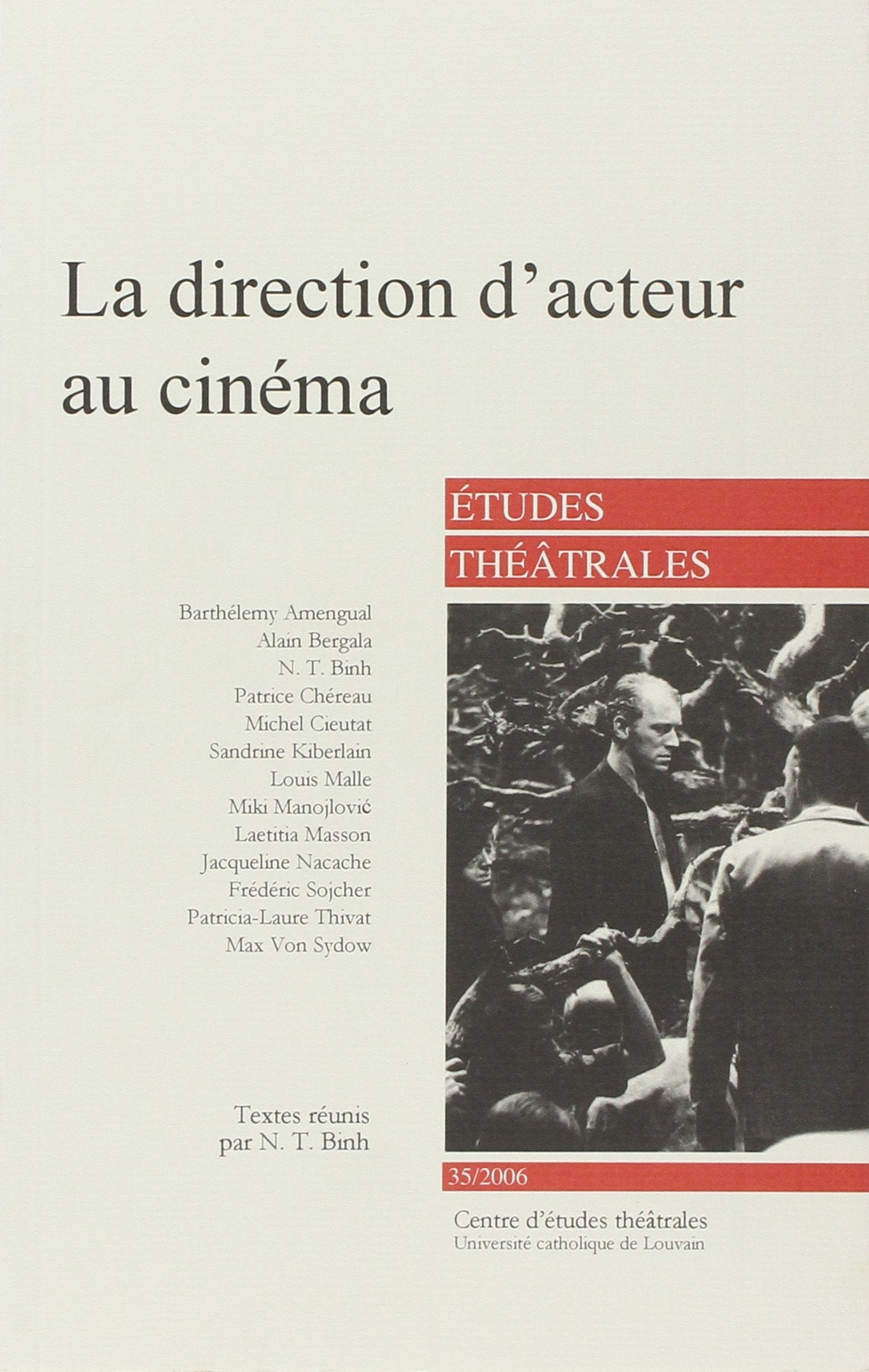 La direction d'acteurs au cinéma 9782930416229