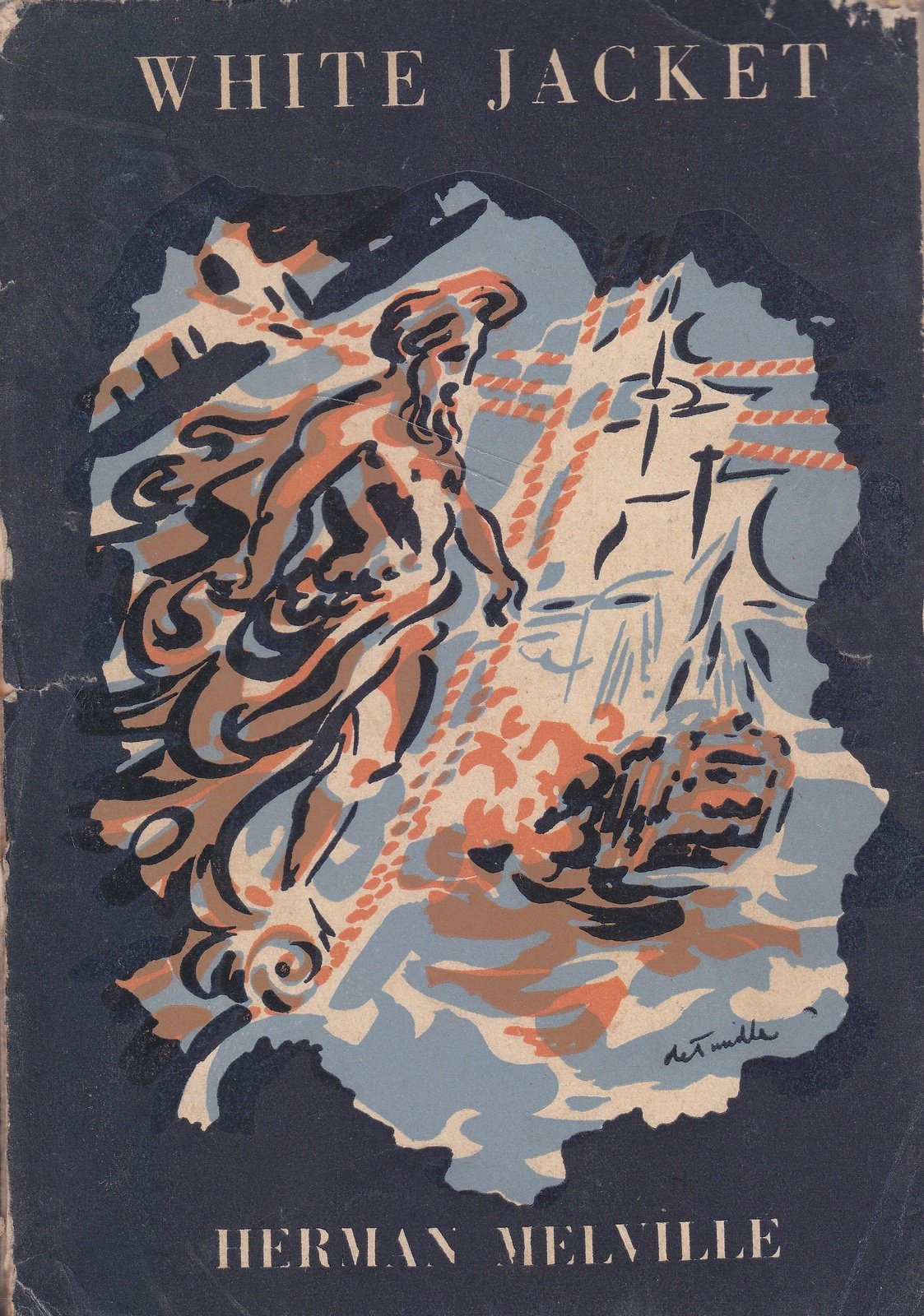 White jacket. blouson-blanc, où la vie à bord d'un navire de guerre. 