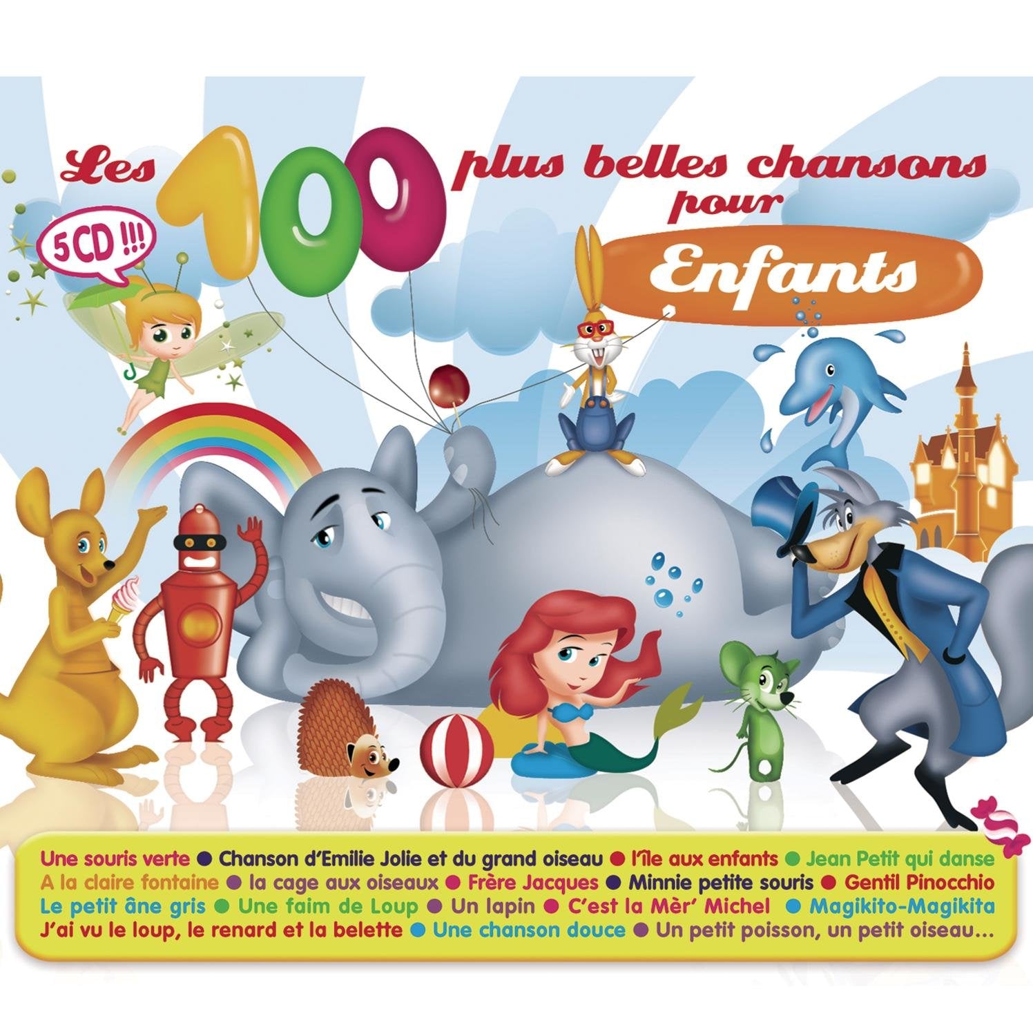Les 100 Plus Belles Chansons pour Enfants 0886974675129