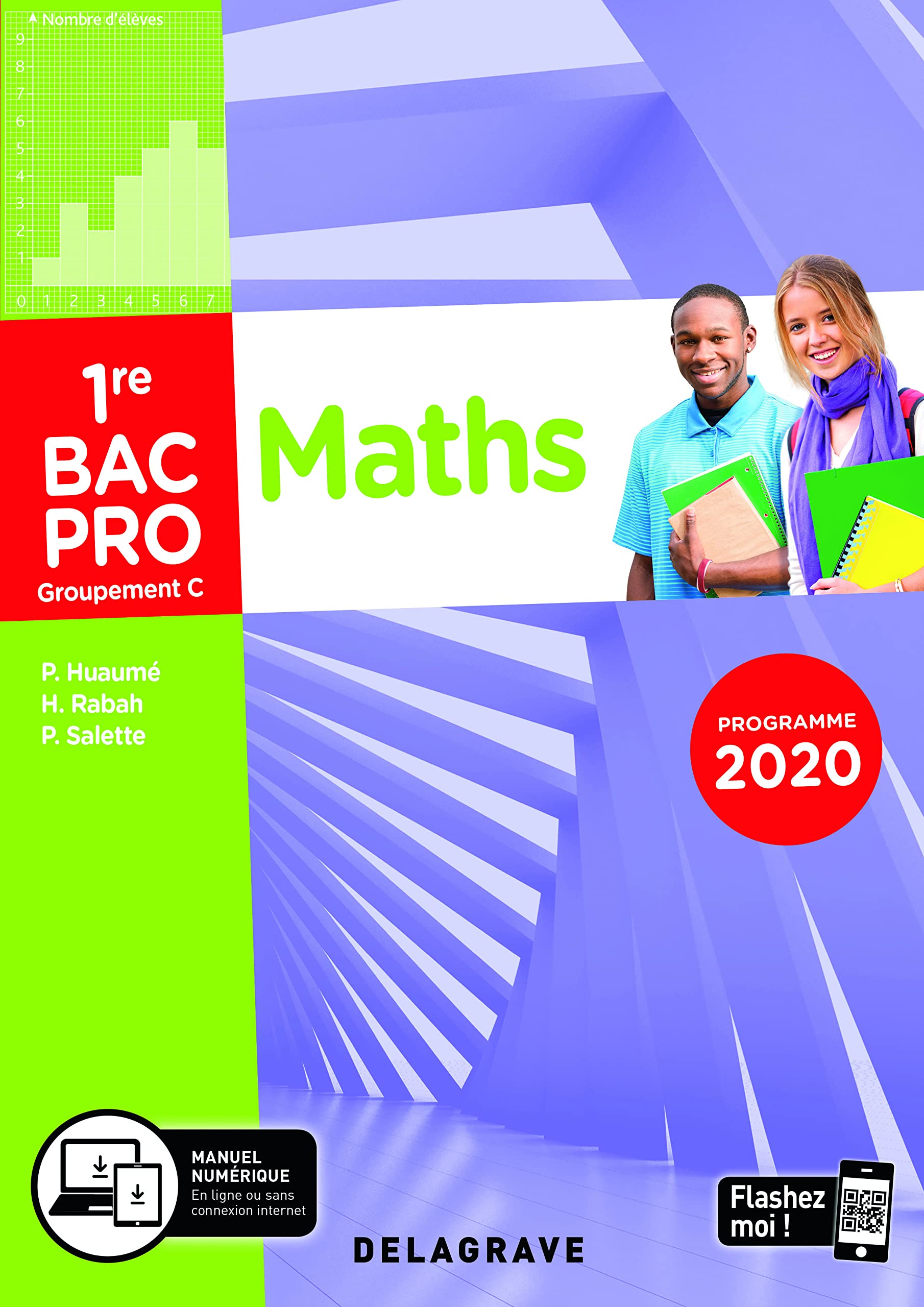 Mathématiques - Groupement C - 1re Bac Pro (2020) - Pochette élève 9782206104928