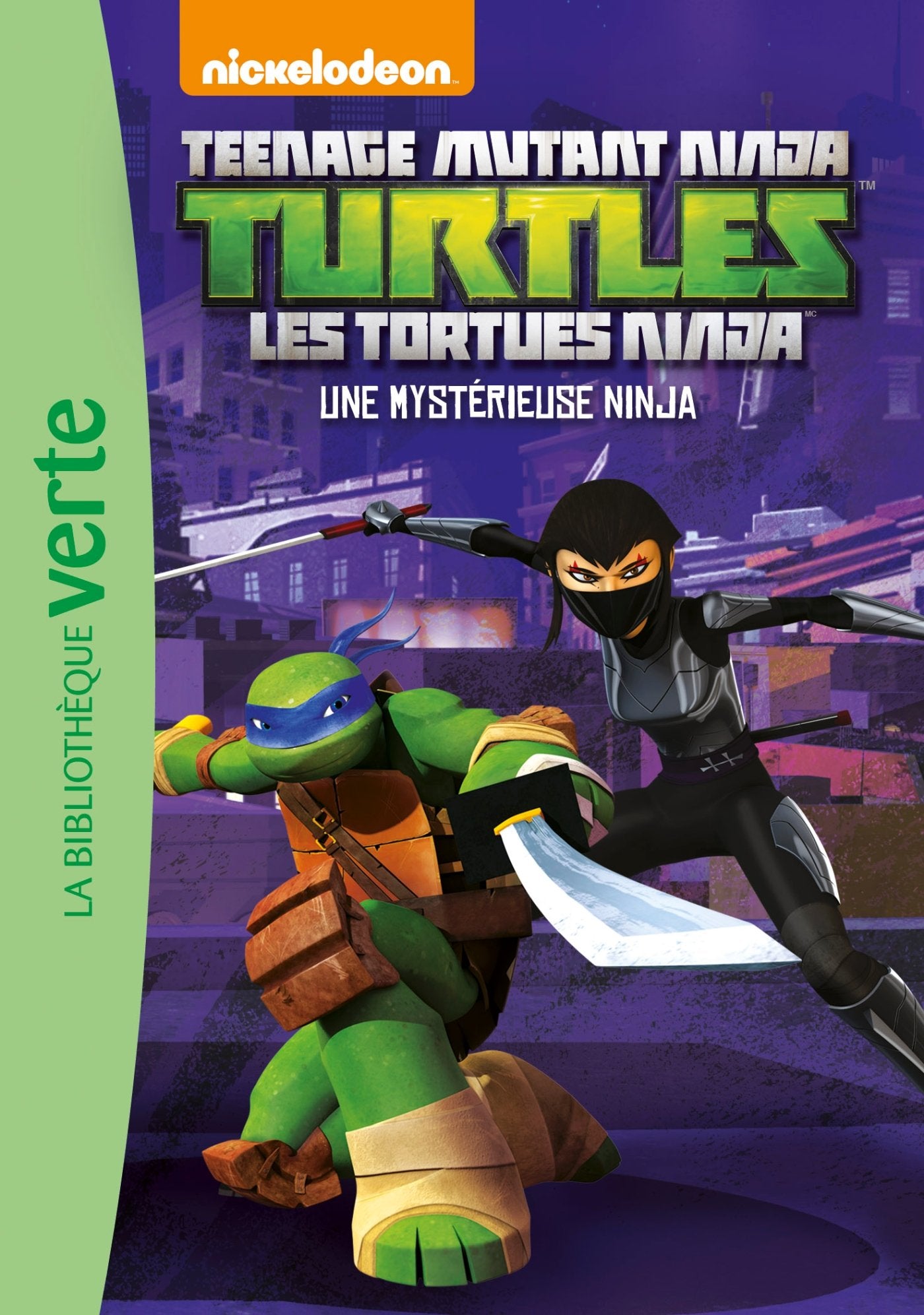 Les Tortues Ninja 07 - Une mystérieuse ninja 9782014002775