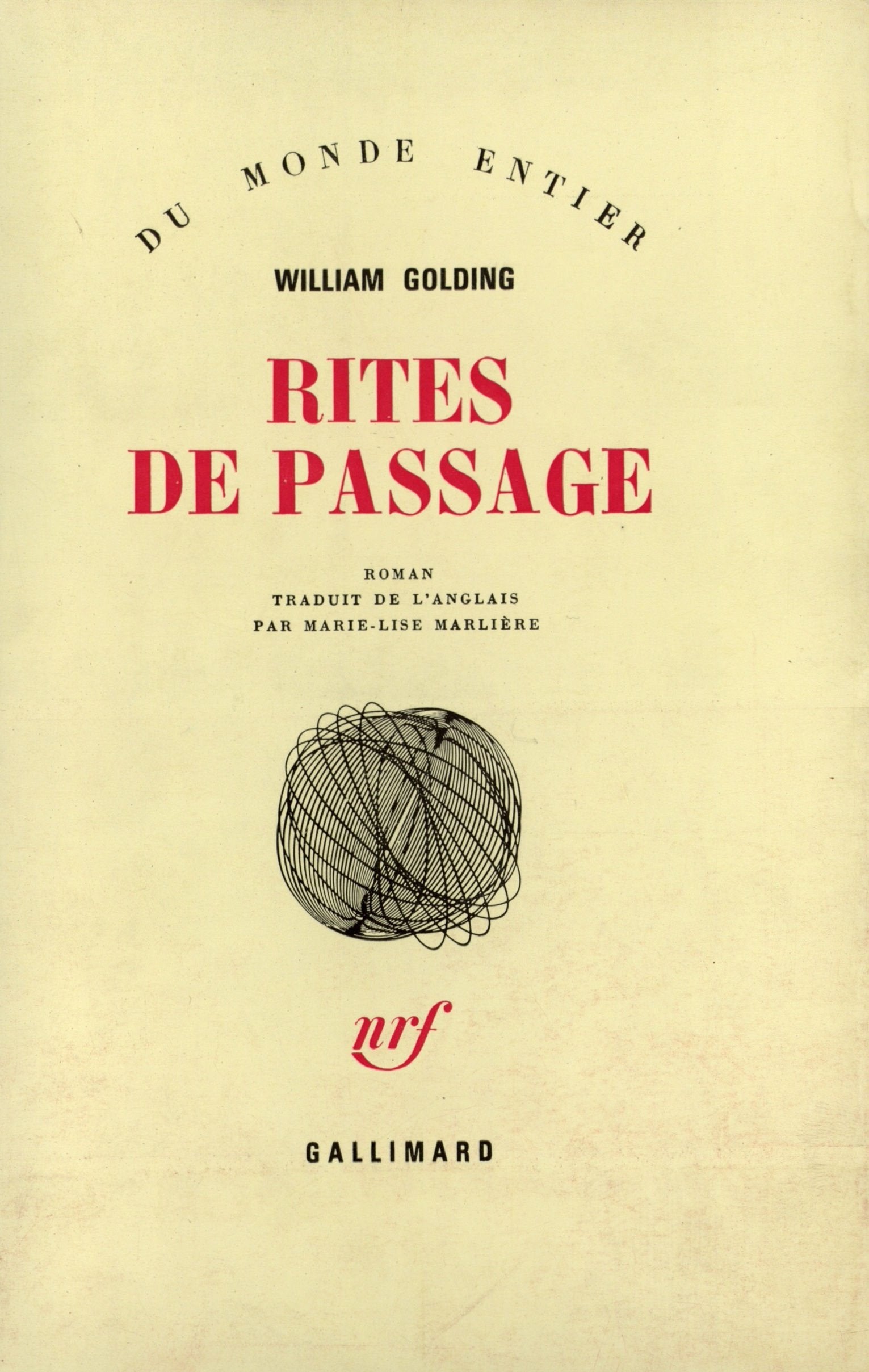 Trilogie maritime, I : Rites de passage 9782070223688