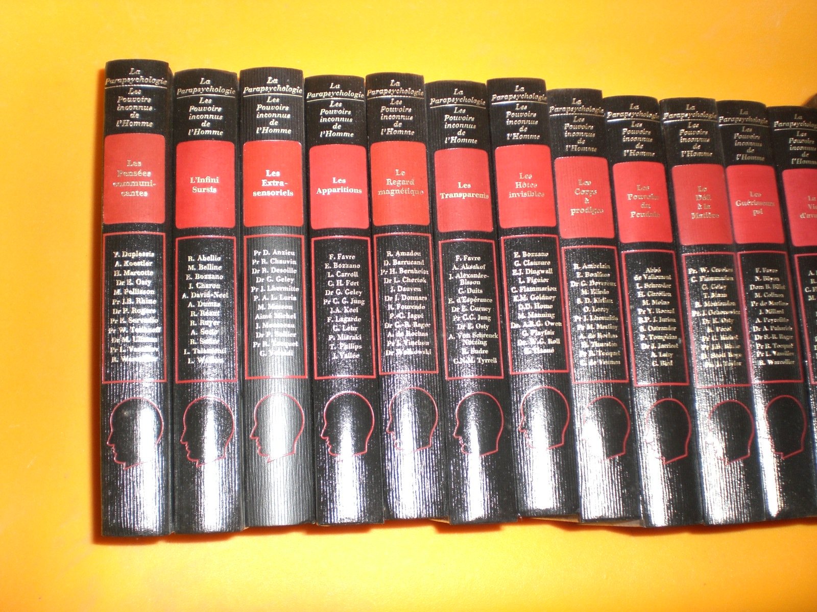 Les pouvoirs inconnus de l'homme - la parapsychologie - 14 tomes 