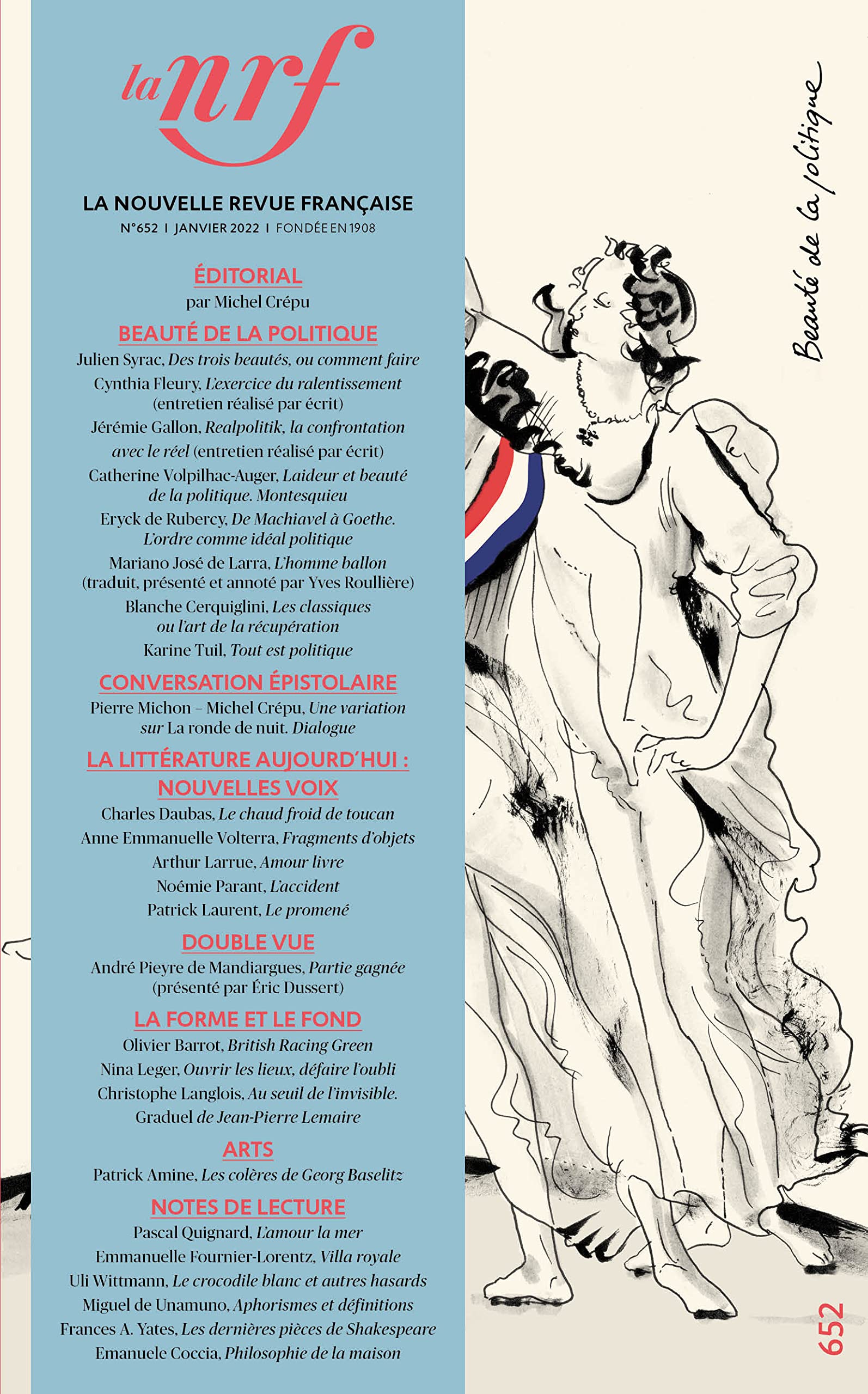 La Nouvelle Revue Française 9782072972393