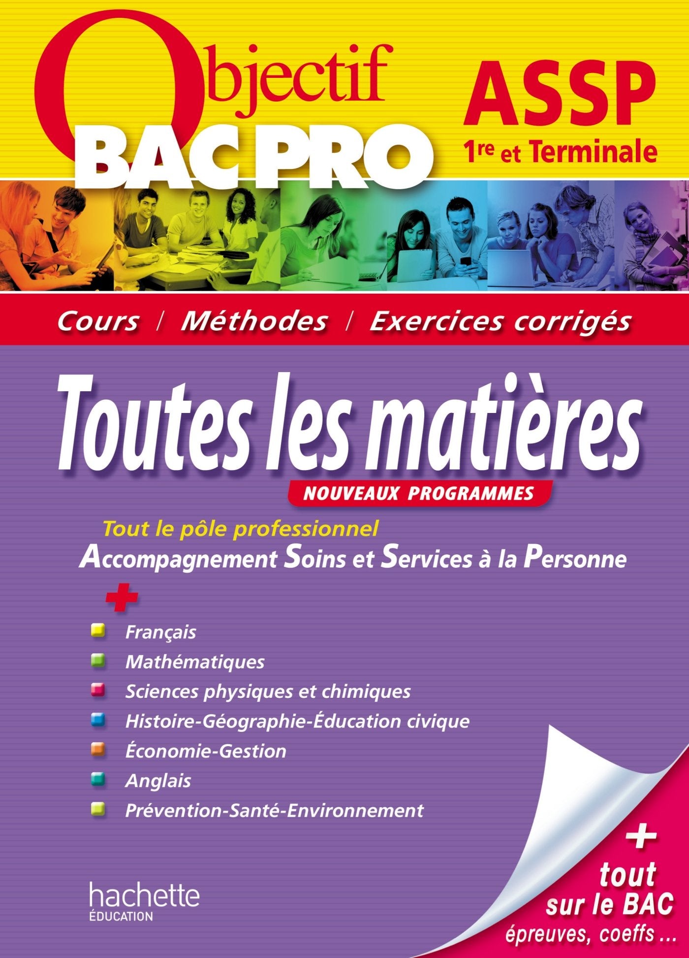 Toutes les matières 1re et Tle ASSP 9782011821904