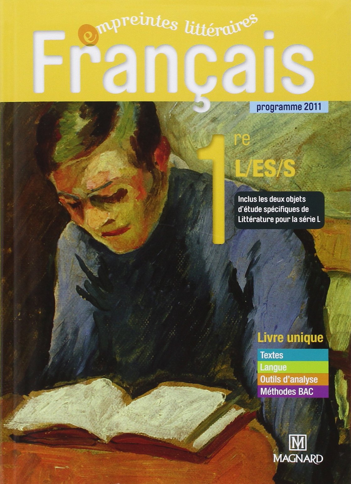 Empreintes littéraires 1re L, ES, S (2011) - Manuel élève 9782210441156