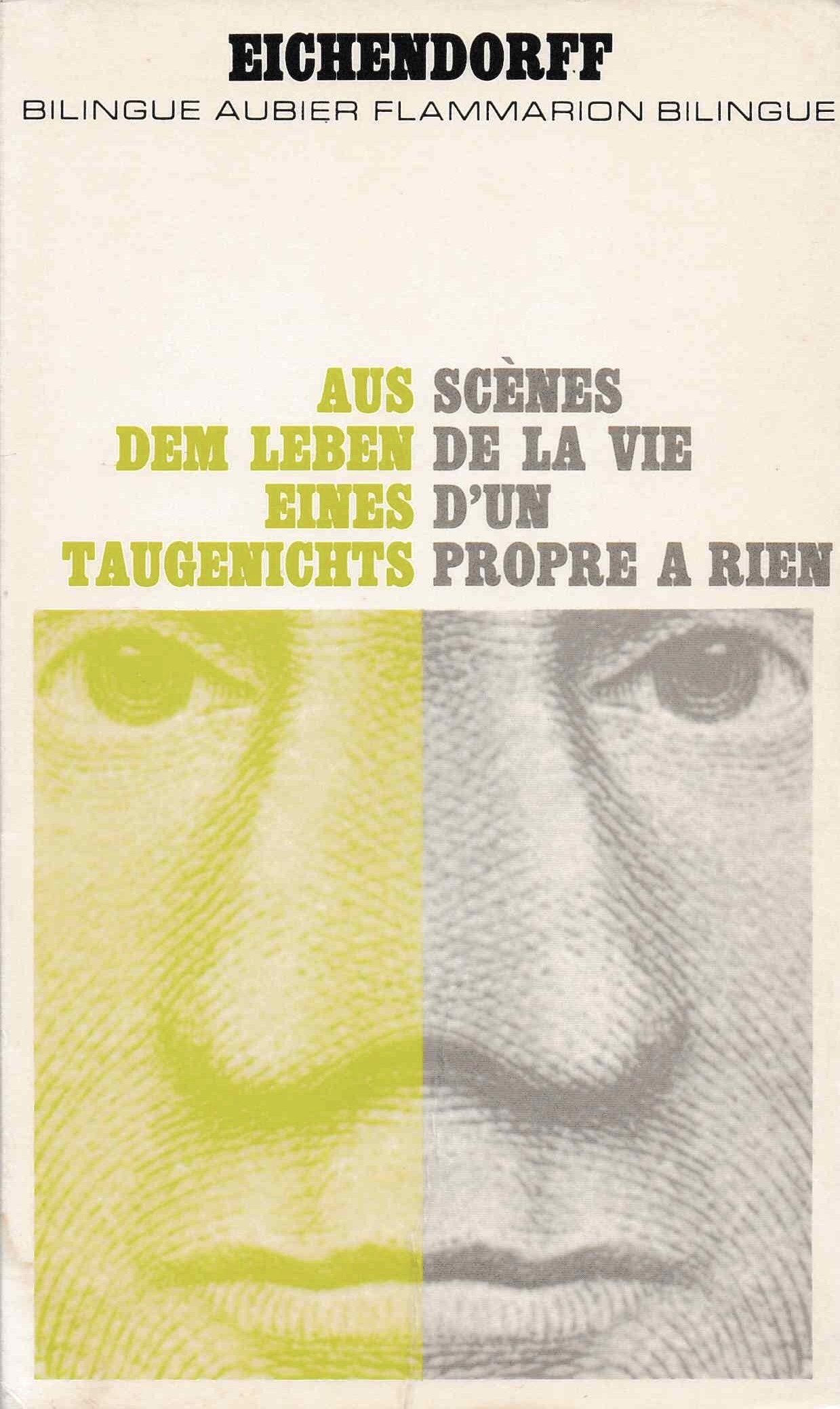 Scenes de la vie d'un propre à rien - Aus dem Leben eines Taugenichts / ed bilingue 