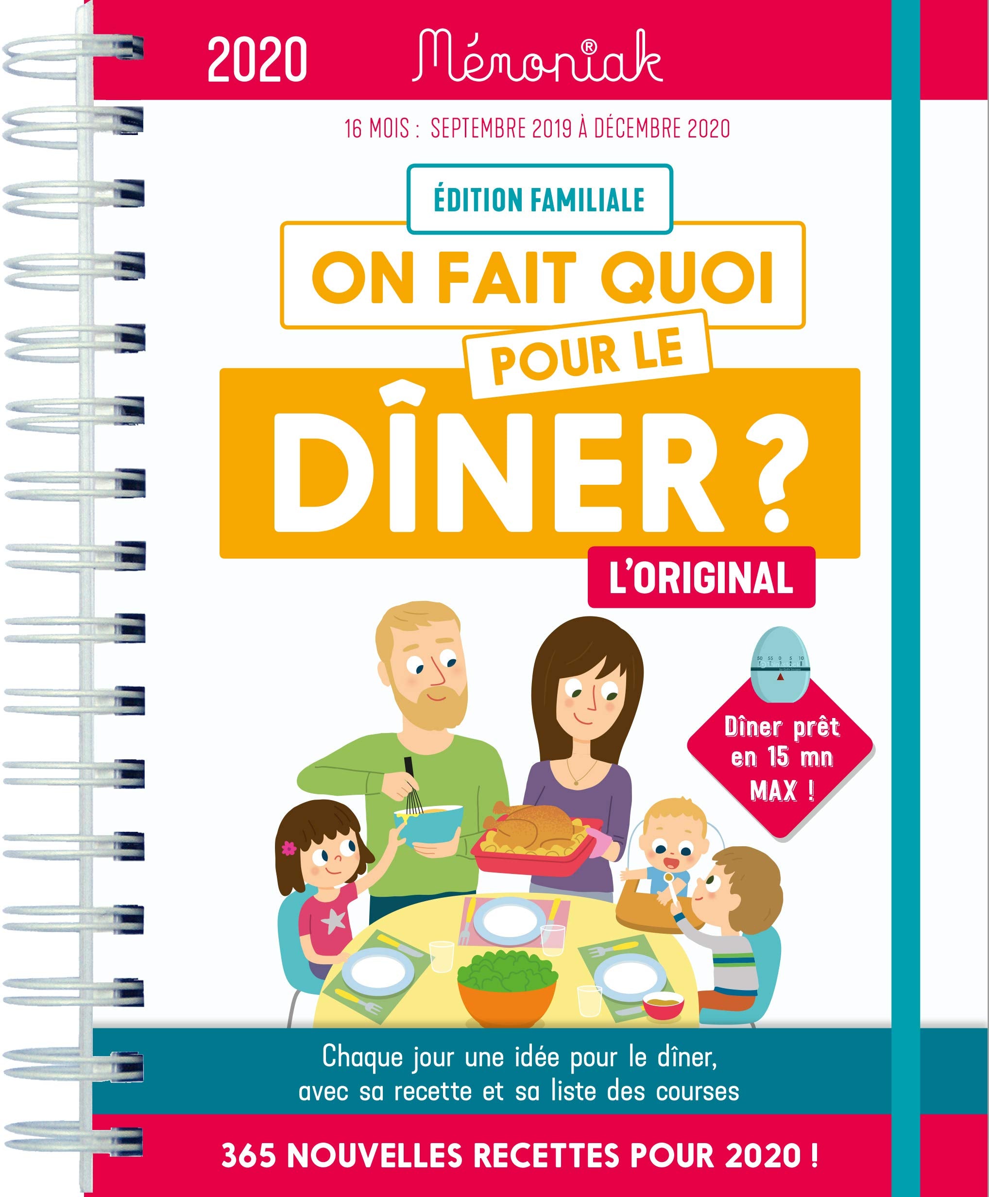 On fait quoi pour le dîner ? Mémoniak 2019-2020 9782377612376