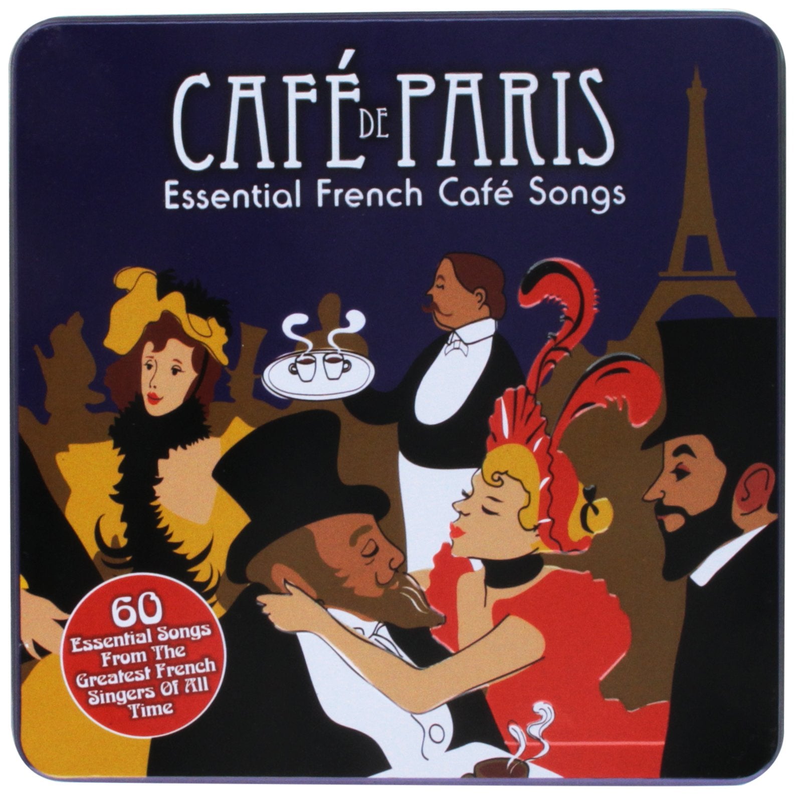 Café de Paris : Essential French Café Songs (Coffret 3 CD) 0698458651921