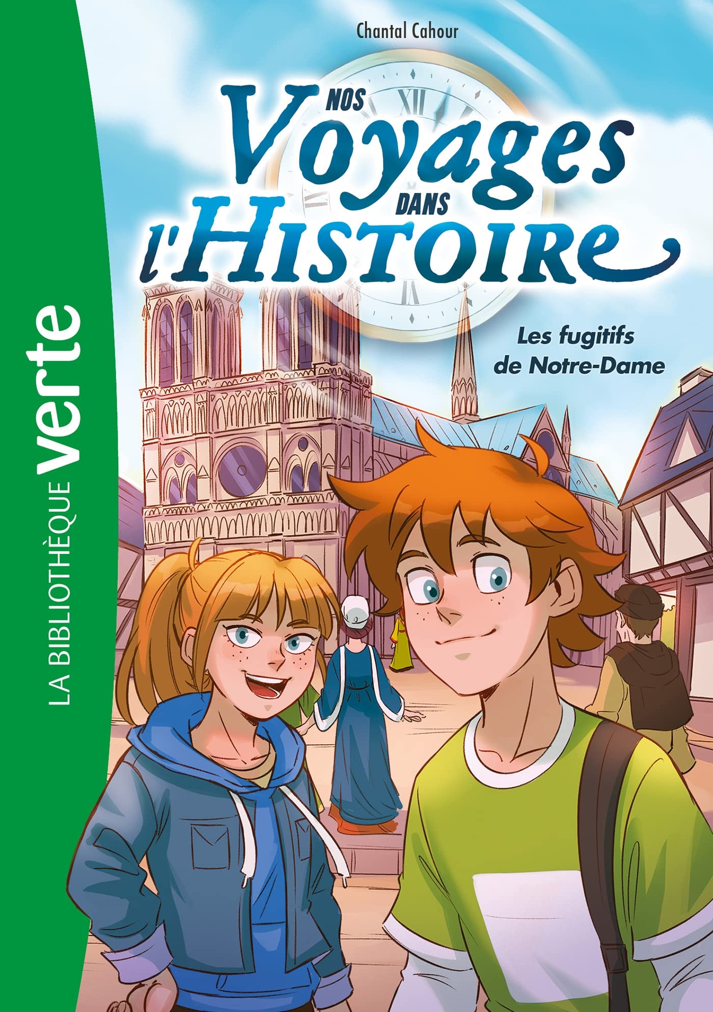 Nos voyages dans l'histoire 04 - Les fugitifs de Notre-Dame 9782017214281