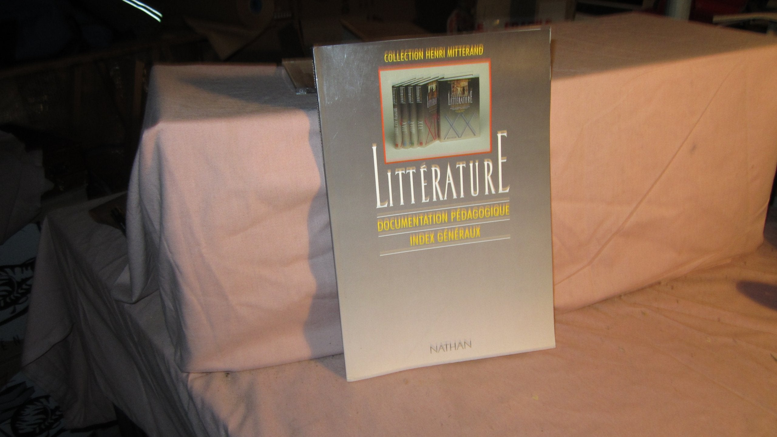 Litterature : documentation pedagogique, index généraux 9782091000435