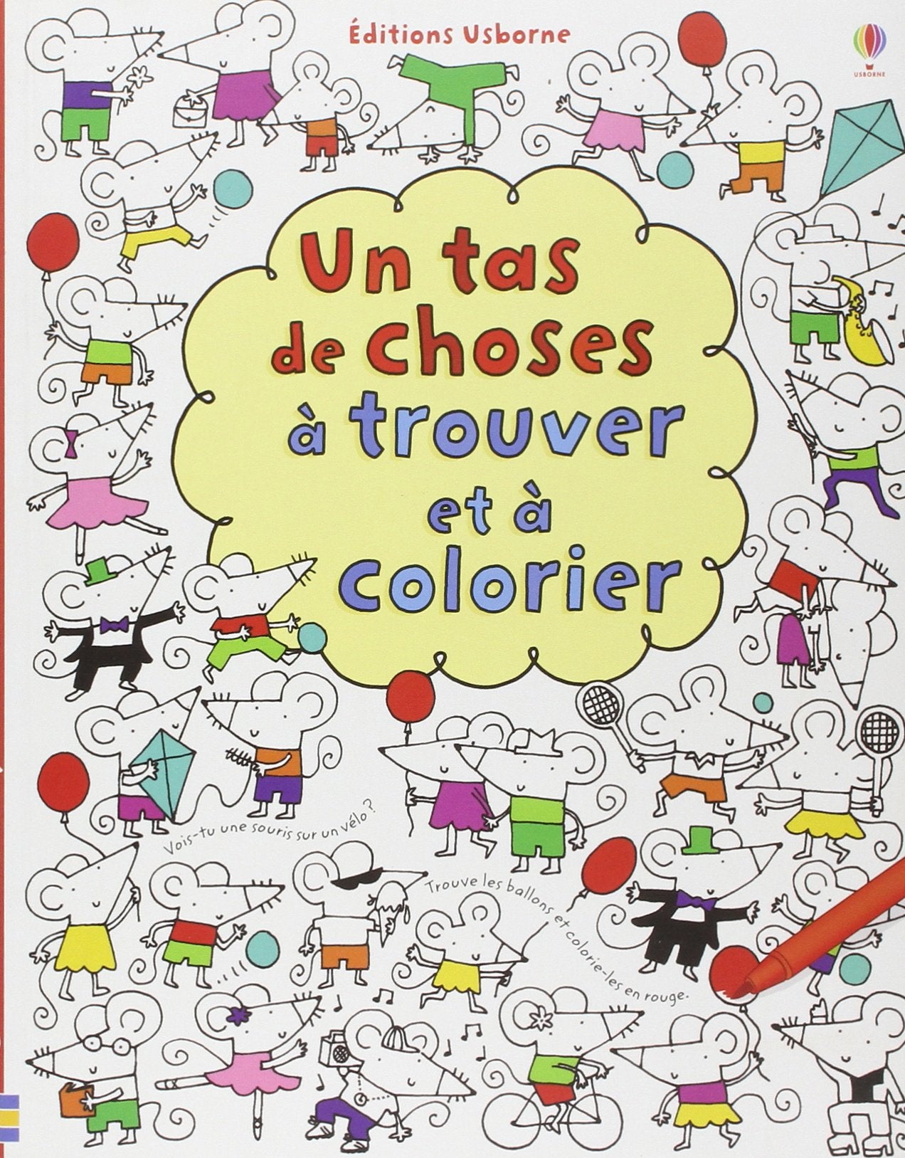 UN TAS DE CHOSES A TROUVER ET COLORIER 9781409528852