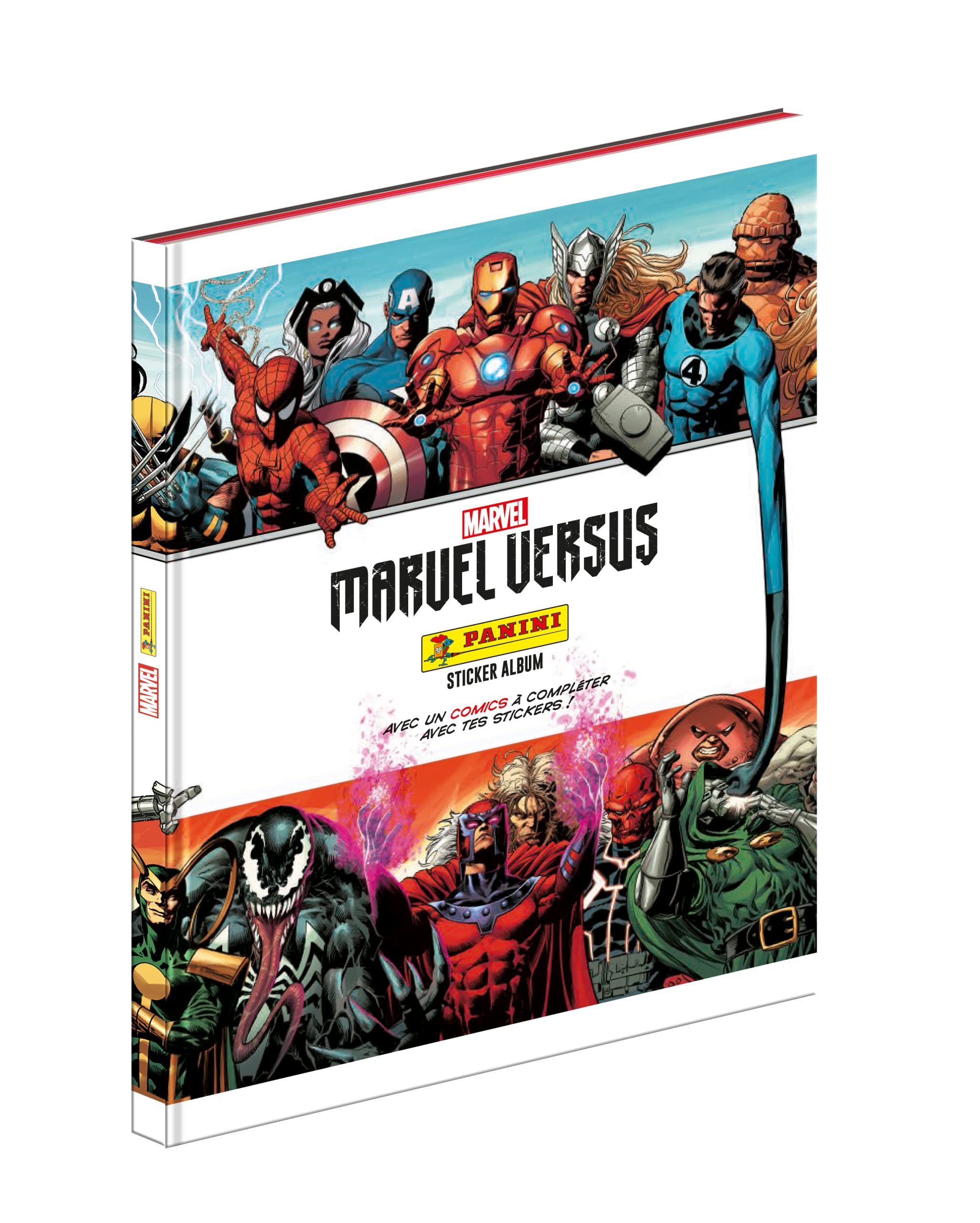 Panini Marvel Versus - Album Cartonné Stickers + Range-cartes 8018190018325