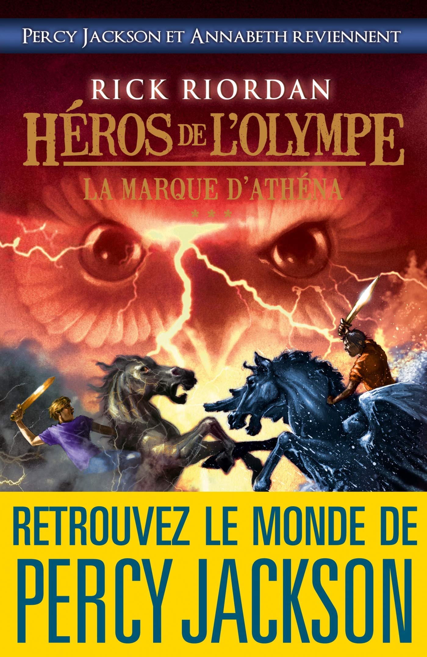 Héros de l'Olympe - tome 3: La Marque d'Athéna 9782226247216