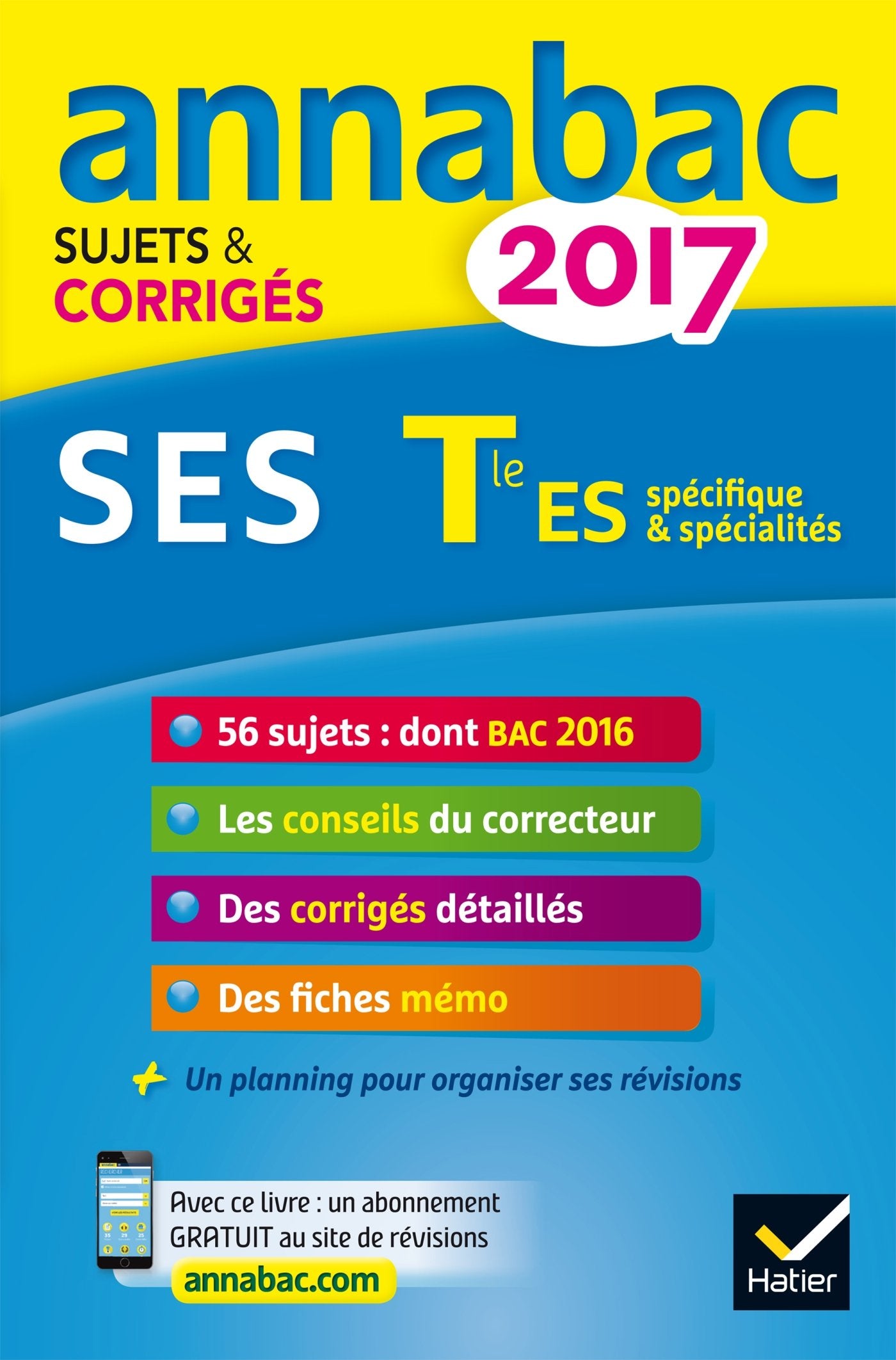 Sciences économiques et sociales Tle ES - Sciences sociales et politiques ; Economie approfondie: Sujets et corrigés 9782218998461