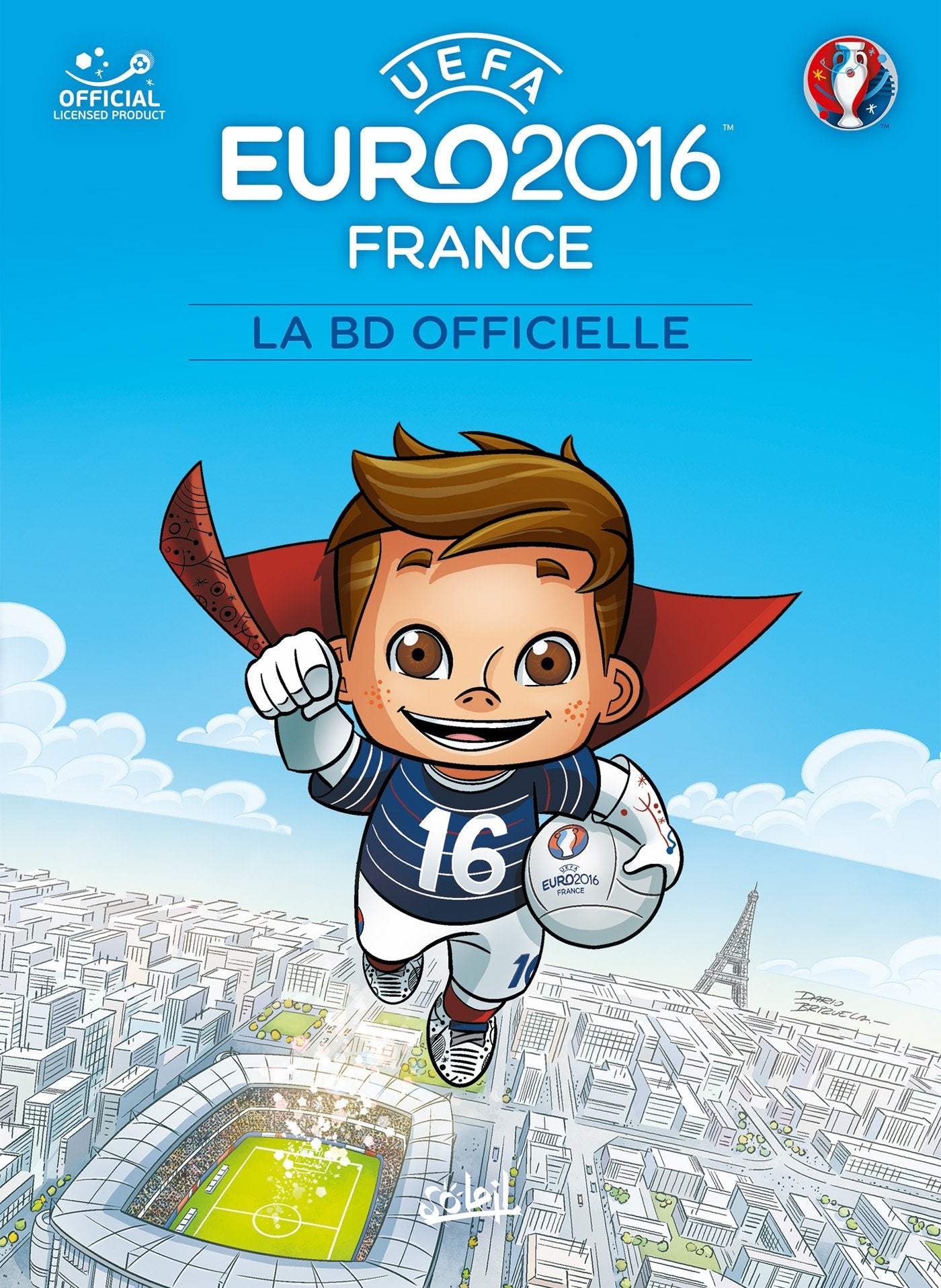 EURO 2016 - La BD officielle 9782302051928