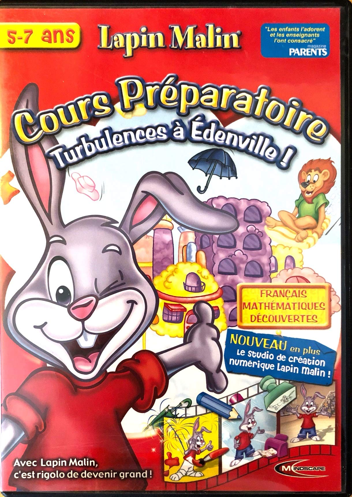 Lapin Malin Cours Préparatoire CP 5-7 ans Turbulences à Edenville + Le studio de création numérique 5390102465919