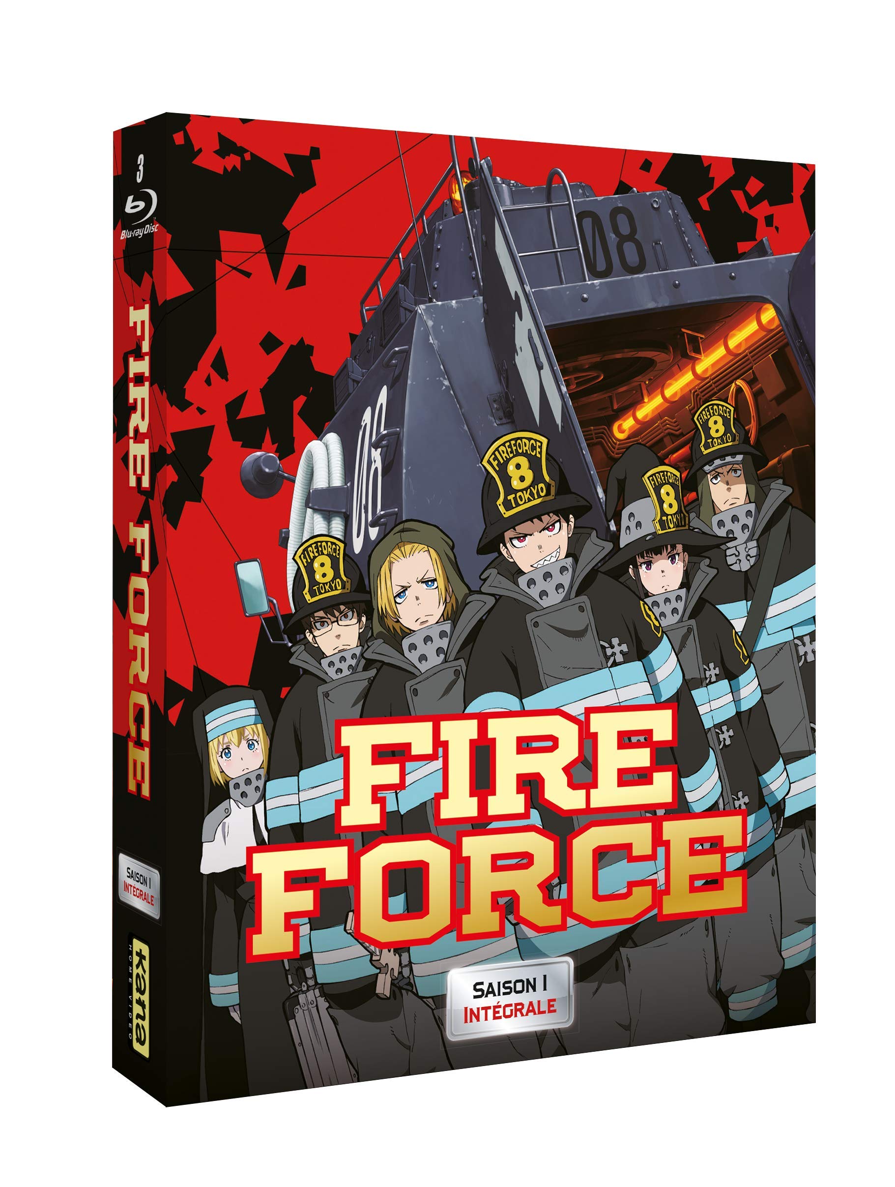 Fire Force - Intégrale Saison 1 [Édition Collector] [Blu-ray] 3309450046024