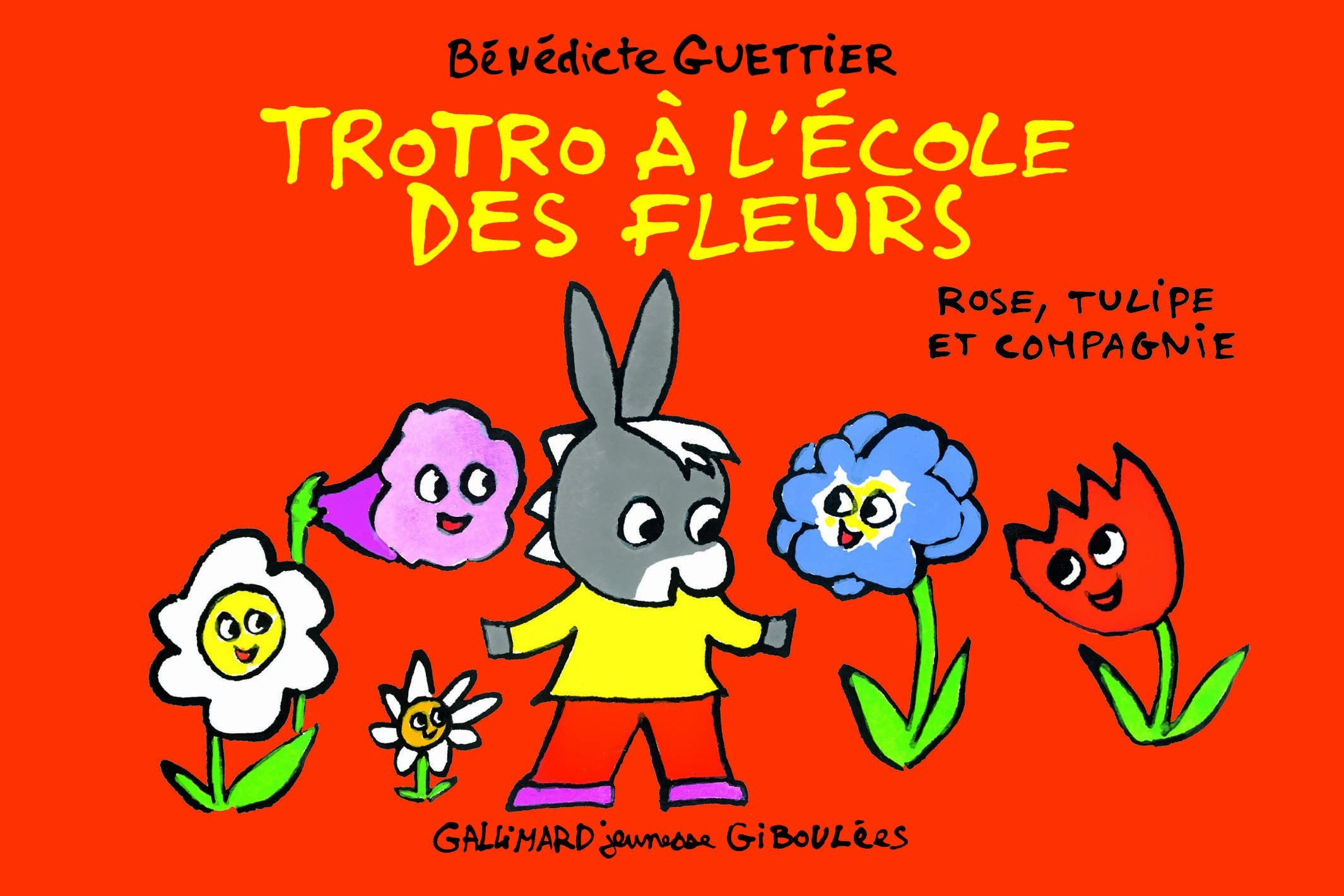 Trotro à l'école des fleurs: Rose, tulipe et compagnie 9782070647262