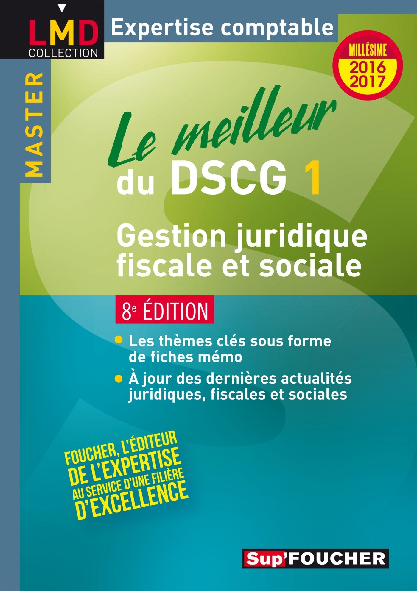 Le meilleur du DSCG 1: Gestion juridique fiscale et sociale 9782216143122