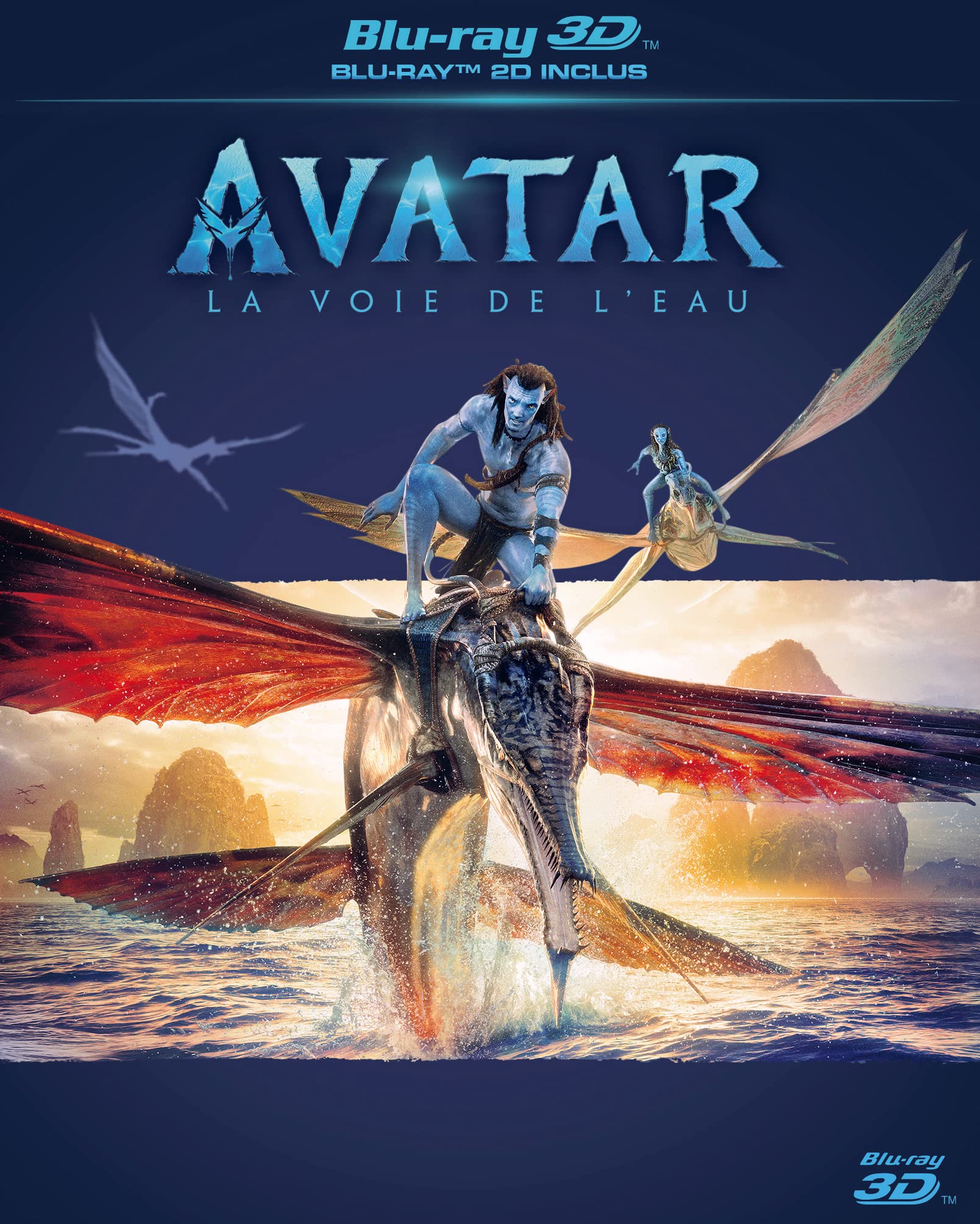 Avatar 2 : La Voie de l'eau 3D 2D + Blu-Ray Bonus 8717418615543
