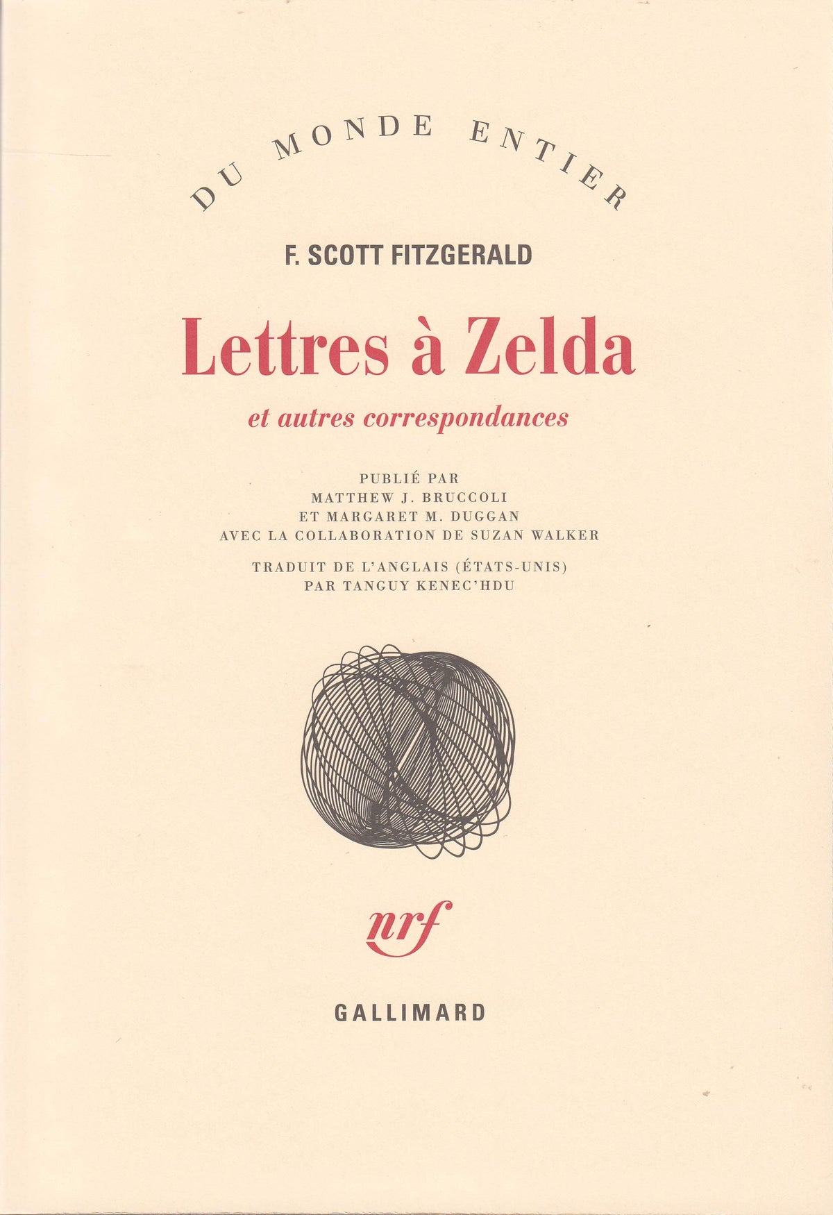 Lettres à Zelda et autres correspondances 9782070235384