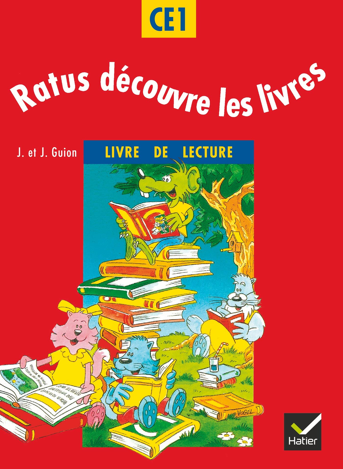 Ratus découvre les livres, CE1 (manuel méthode de lecture) 9782218035807