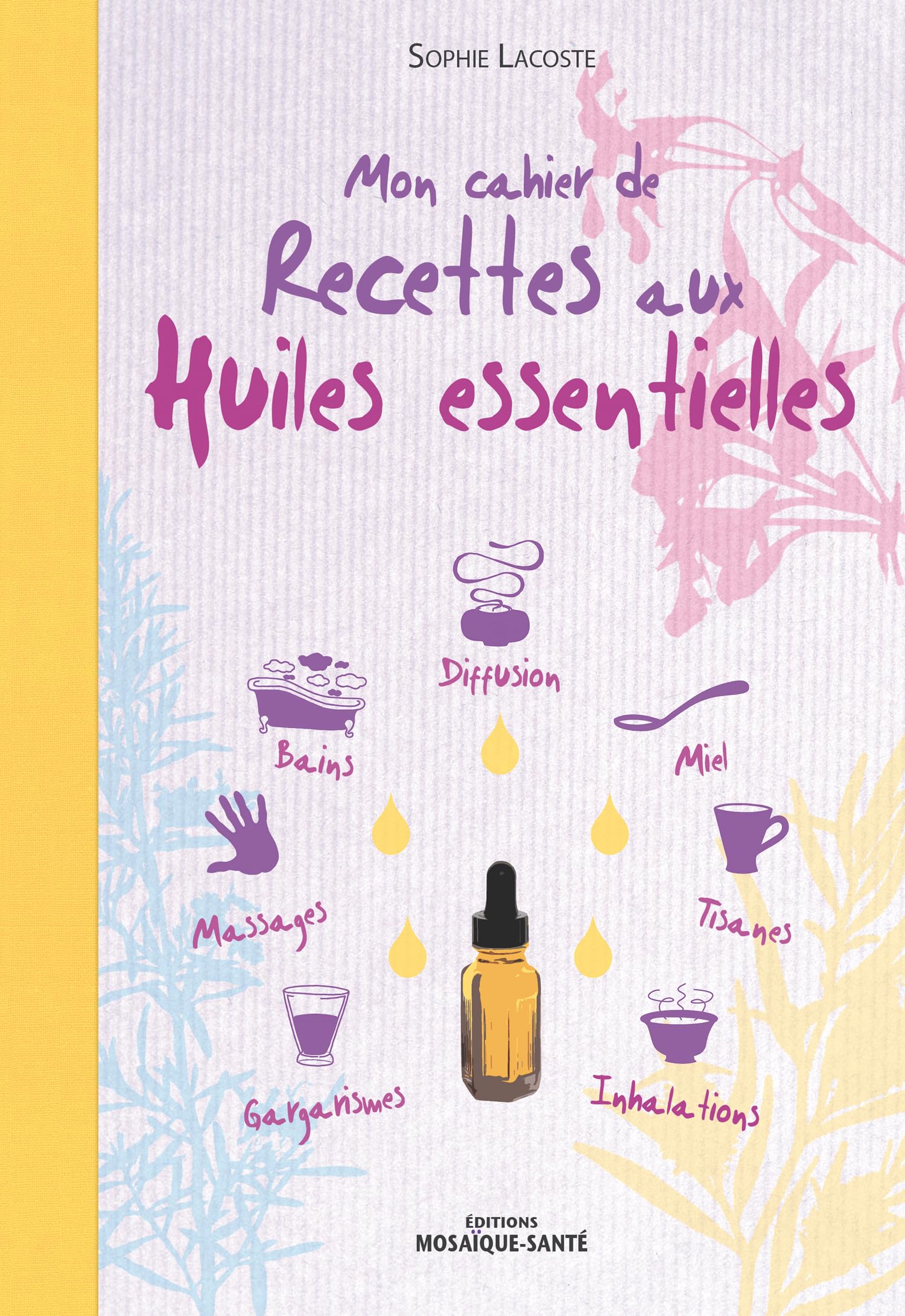Mon cahier de recettes aux huiles essentielles 9782849391181