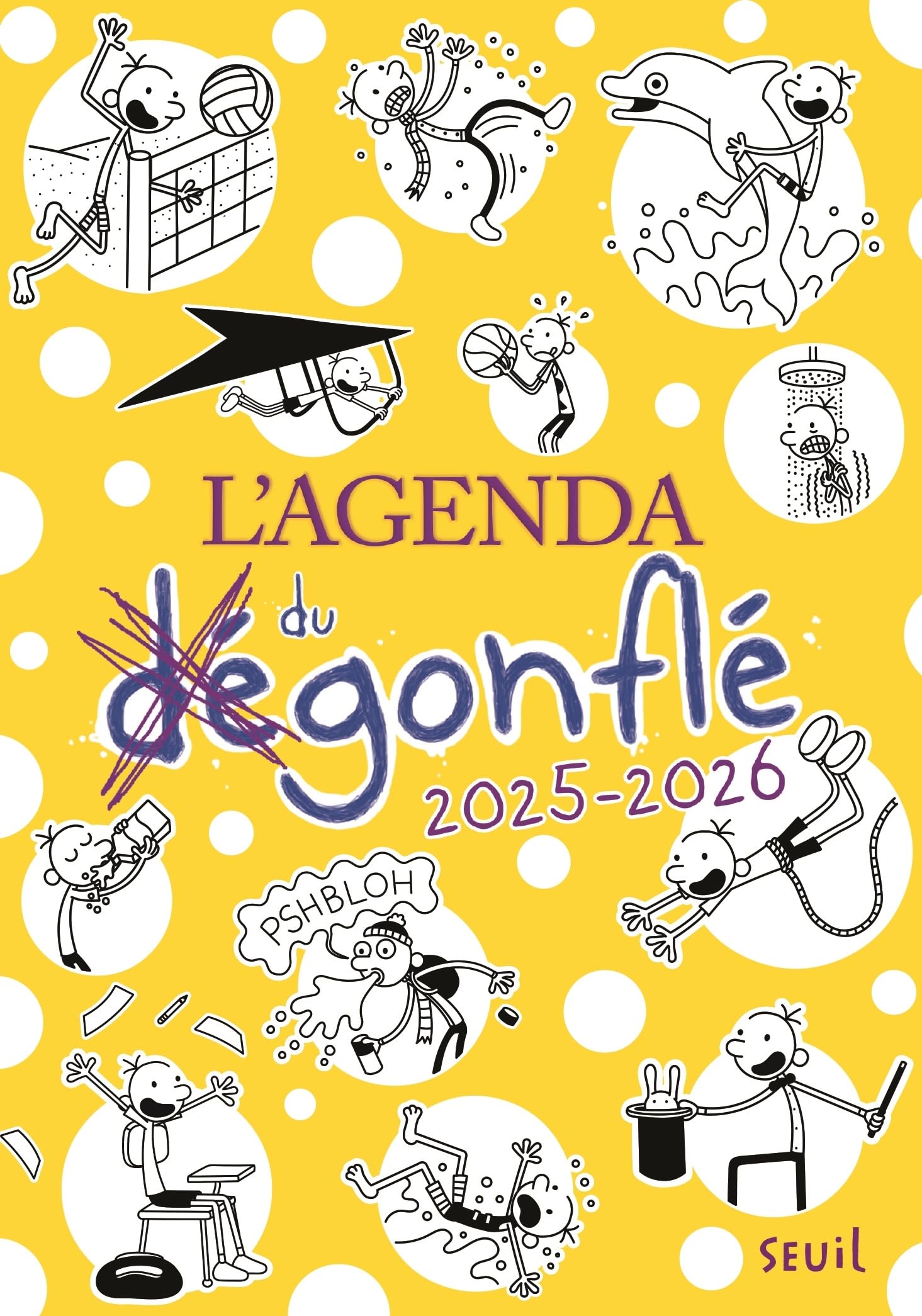 L'Agenda du dégonflé 2025-2026 9791023521818