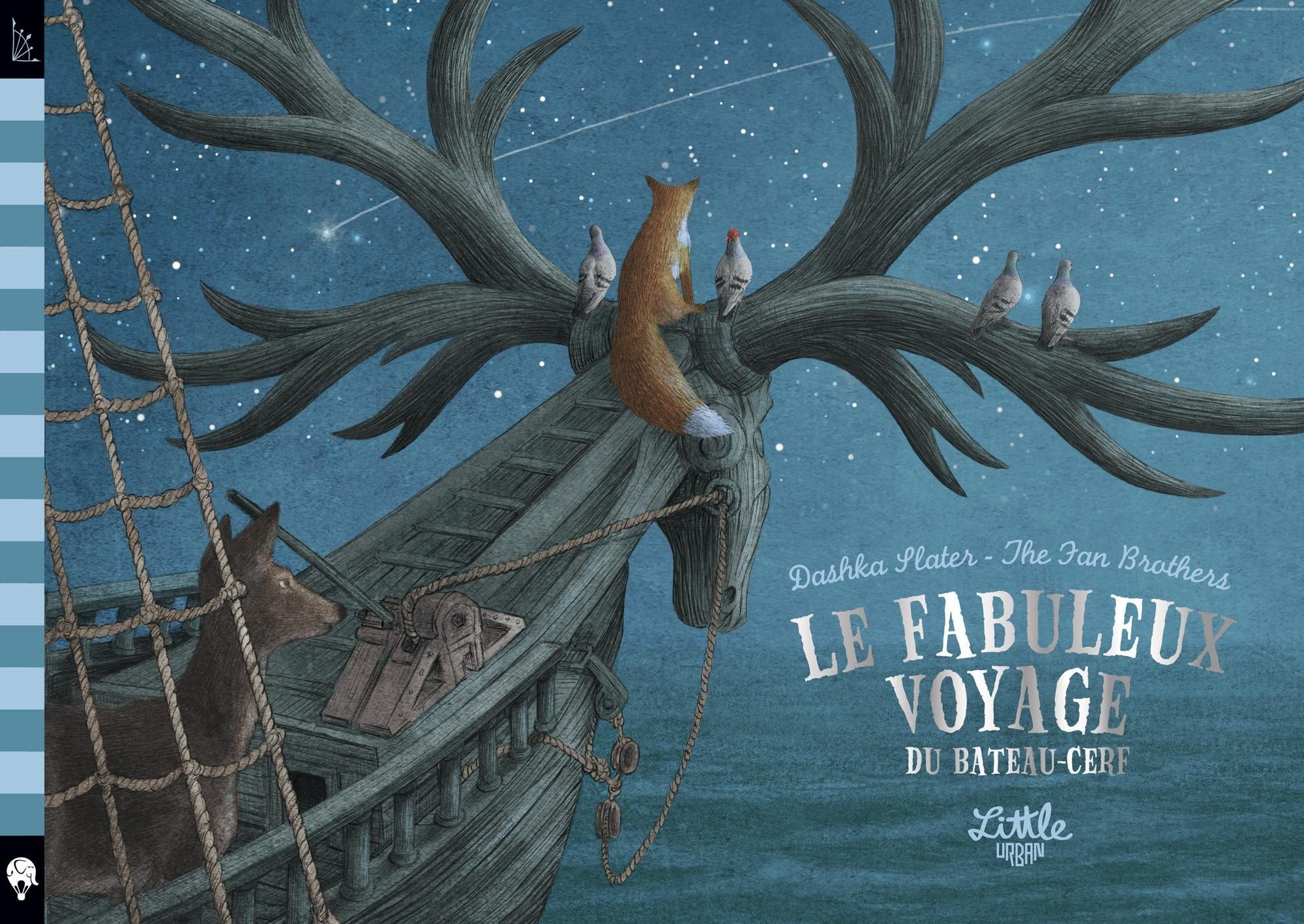 Le fabuleux voyage du bateau-cerf 9782374081182