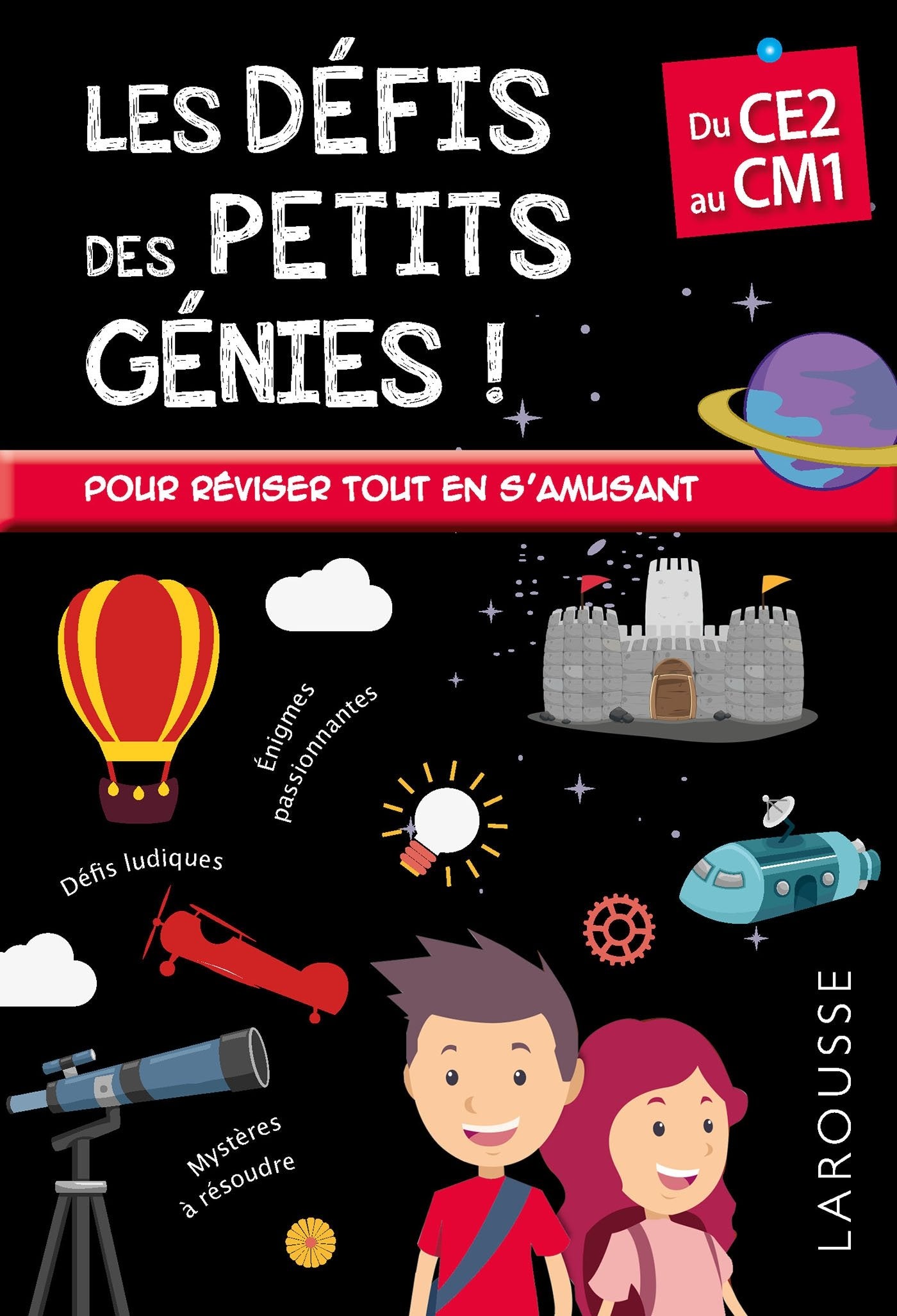 Les Défis des Petits Genies, du CE2 au CM1- Cahier de vacances 9782035938046