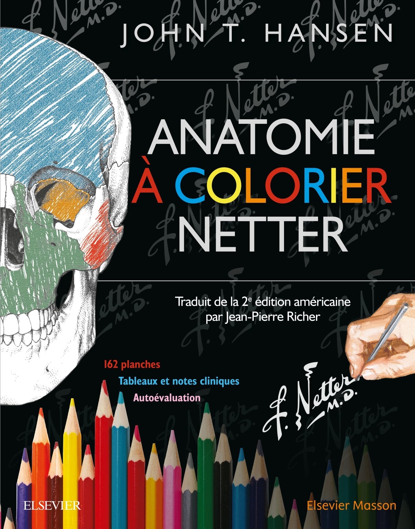 Anatomie à colorier Netter 9782294750427