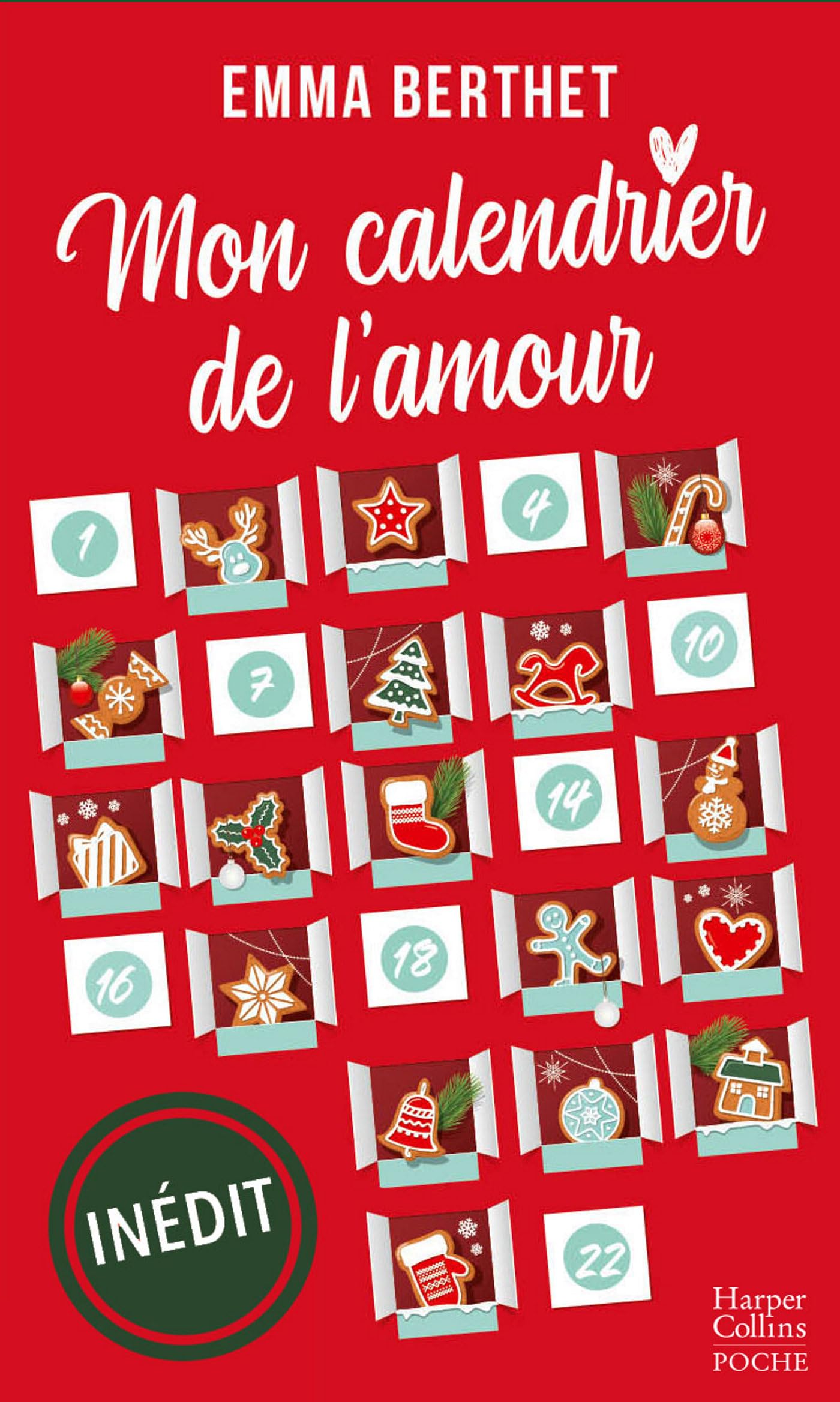 Mon calendrier de l'amour: Romance de Noël 9791033915461