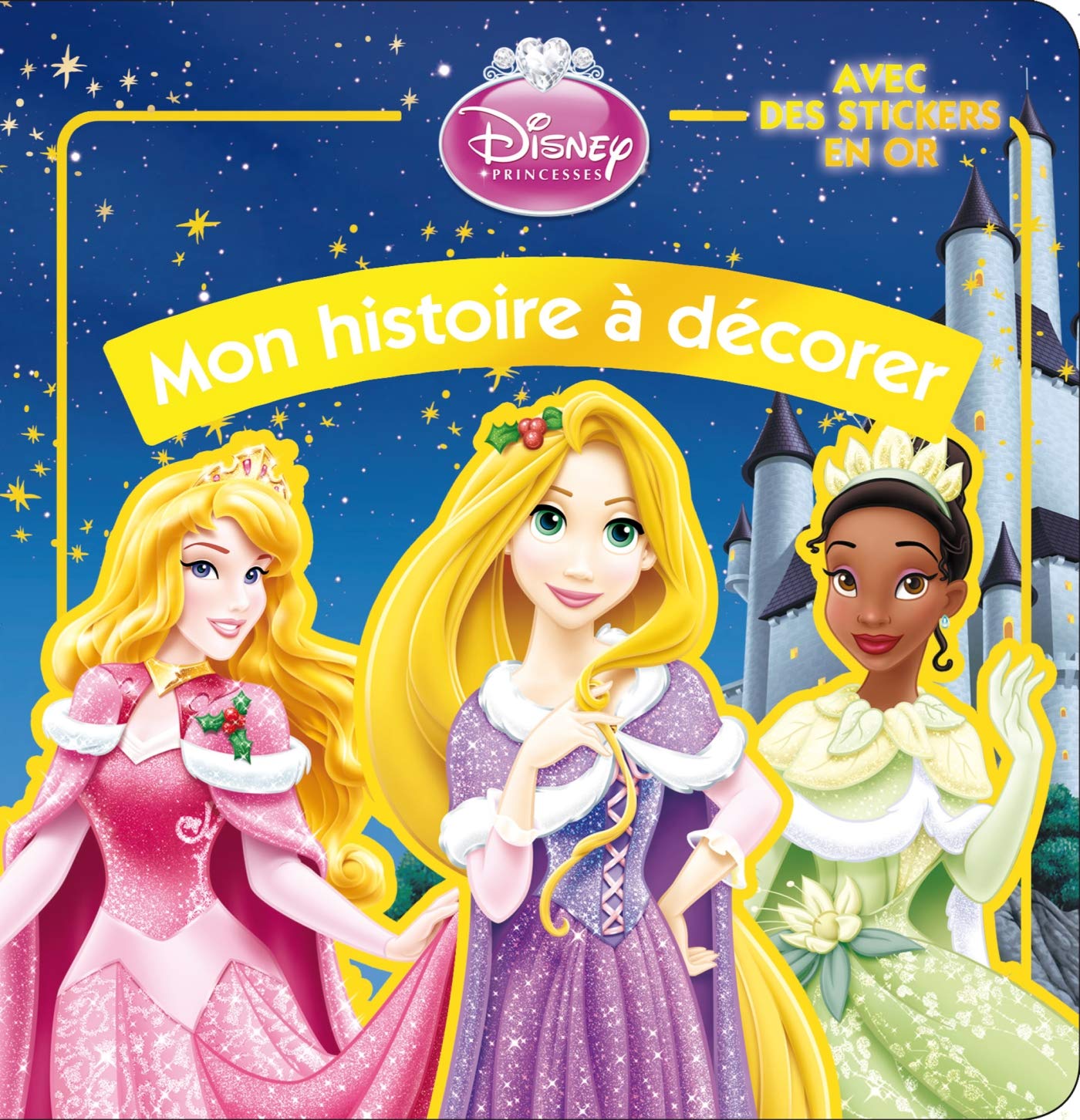 Disney Princesses : Noël: Avec des stickers en or 9782014643589