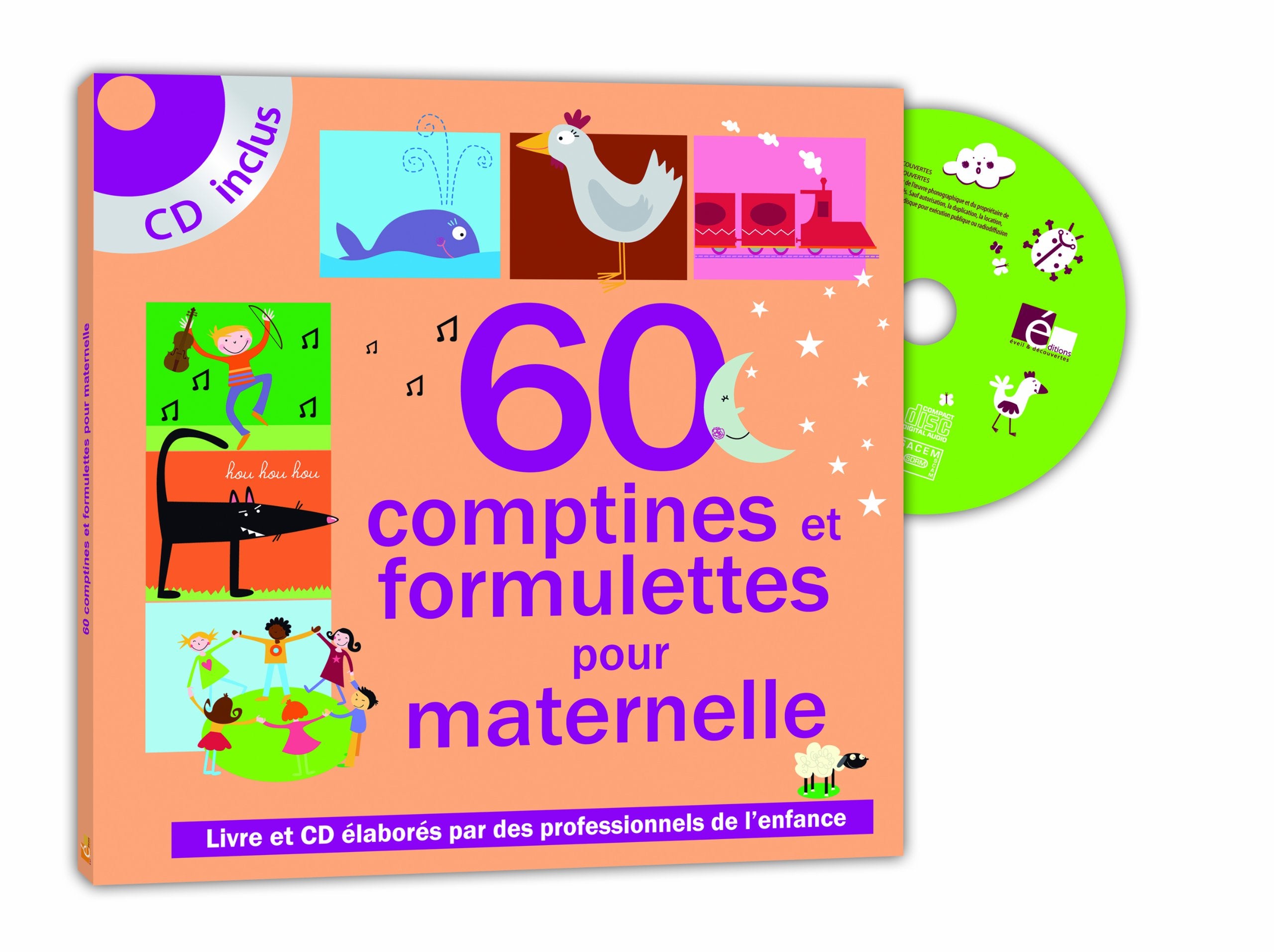 60 COMPTINES ET FORMULETTES POUR MATERNELLE 9782353661008