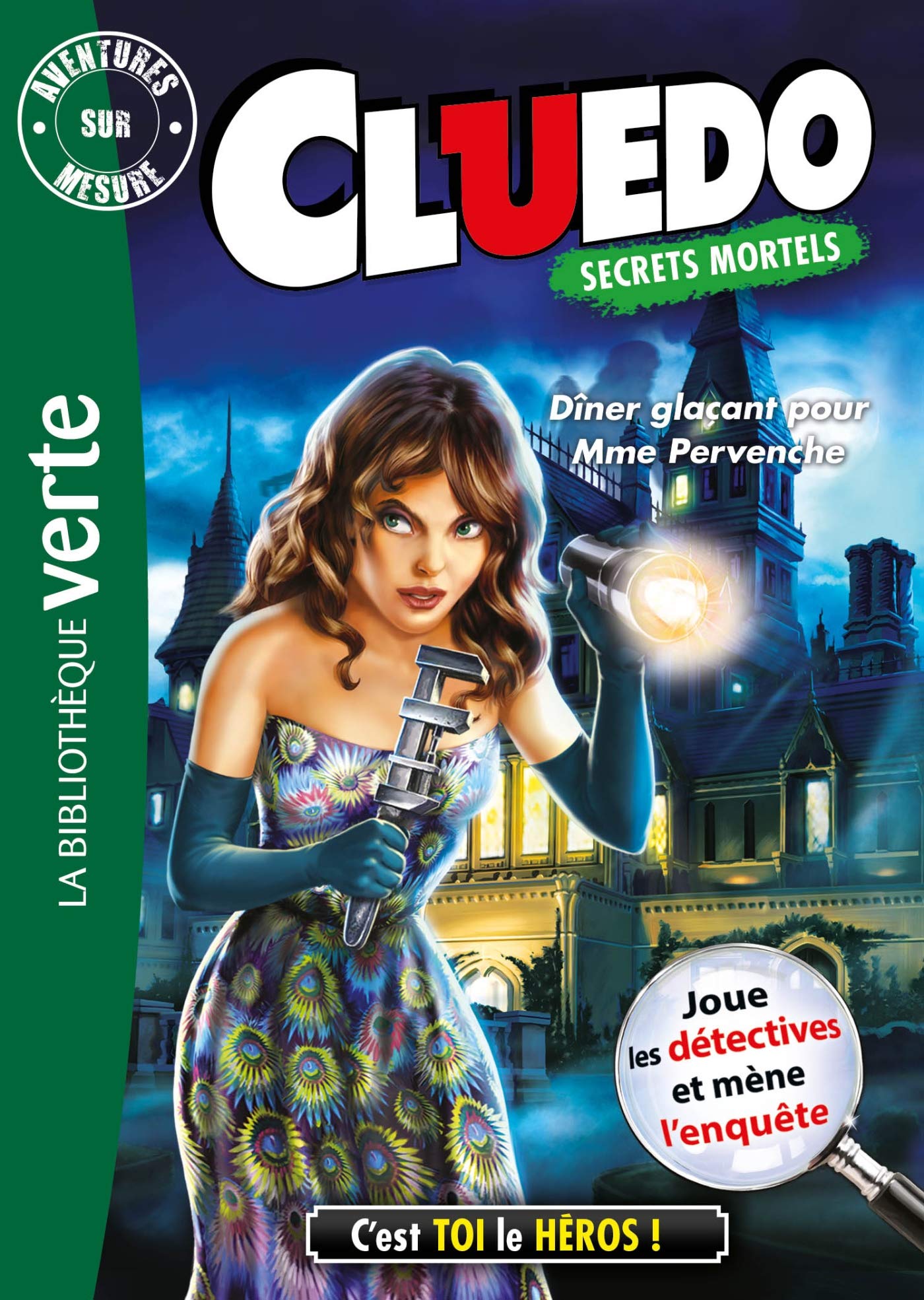 Aventure sur mesure Cluedo 18 - Dîner glaçant pour Mme Pervenche 9782017071792