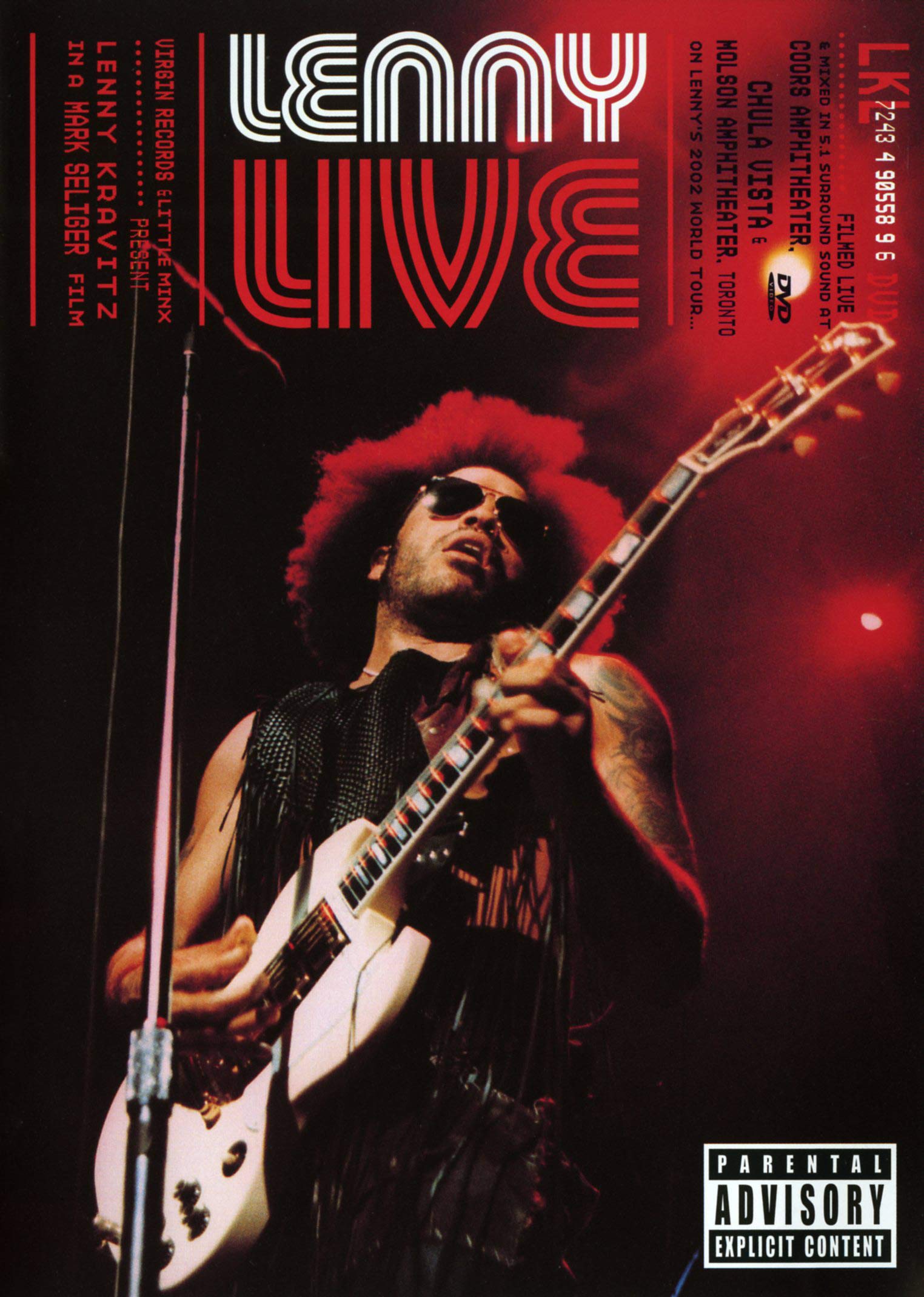 Lenny Kravitz : Lenny Live 0724349055896
