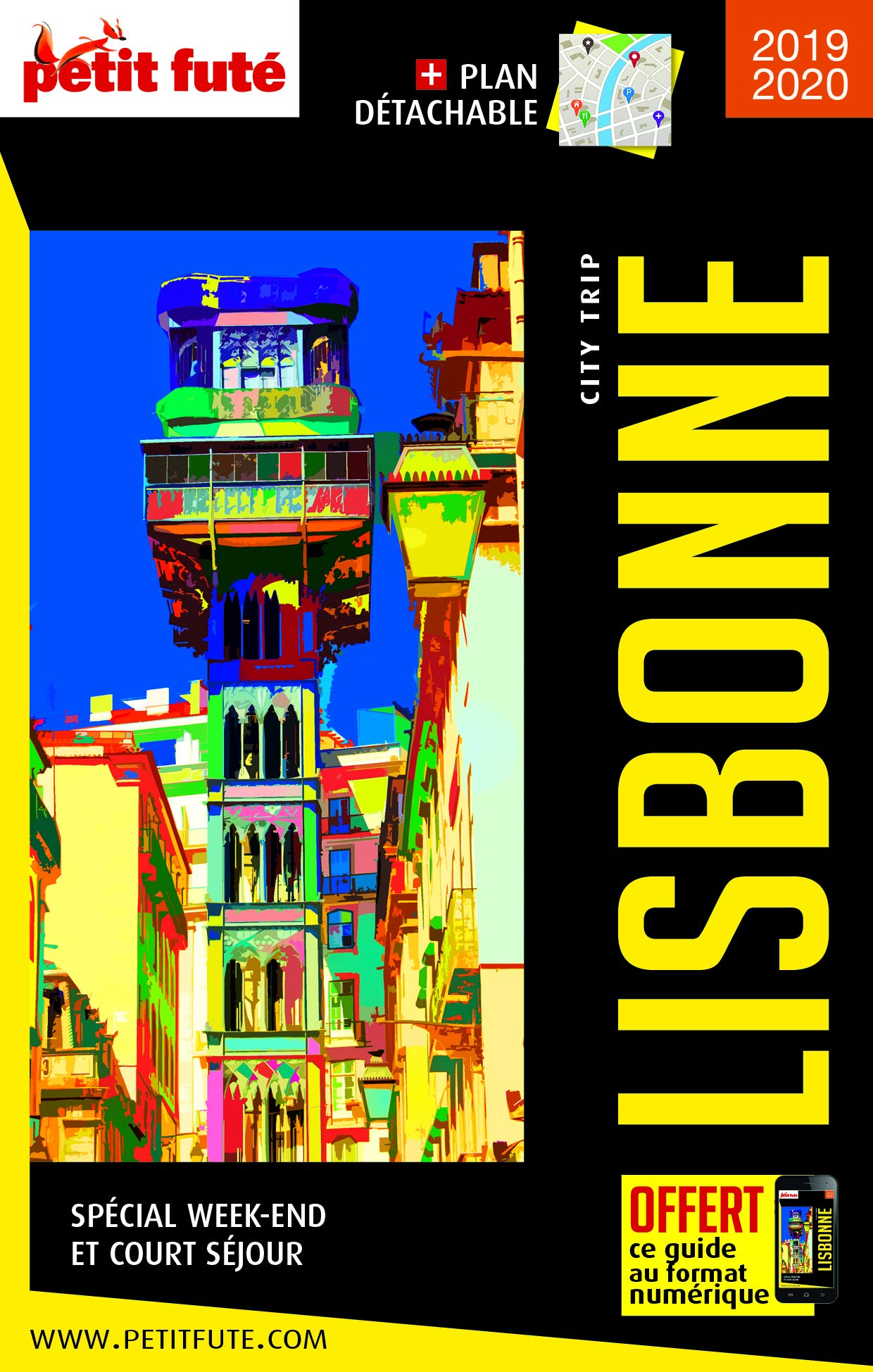 Guide Lisbonne 2019-2020 City trip Petit Futé 9782305007854