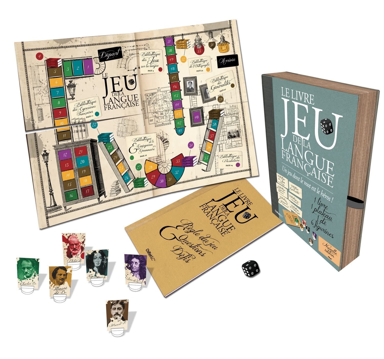 Coffret Le livre jeu de la langue française 9782351642184