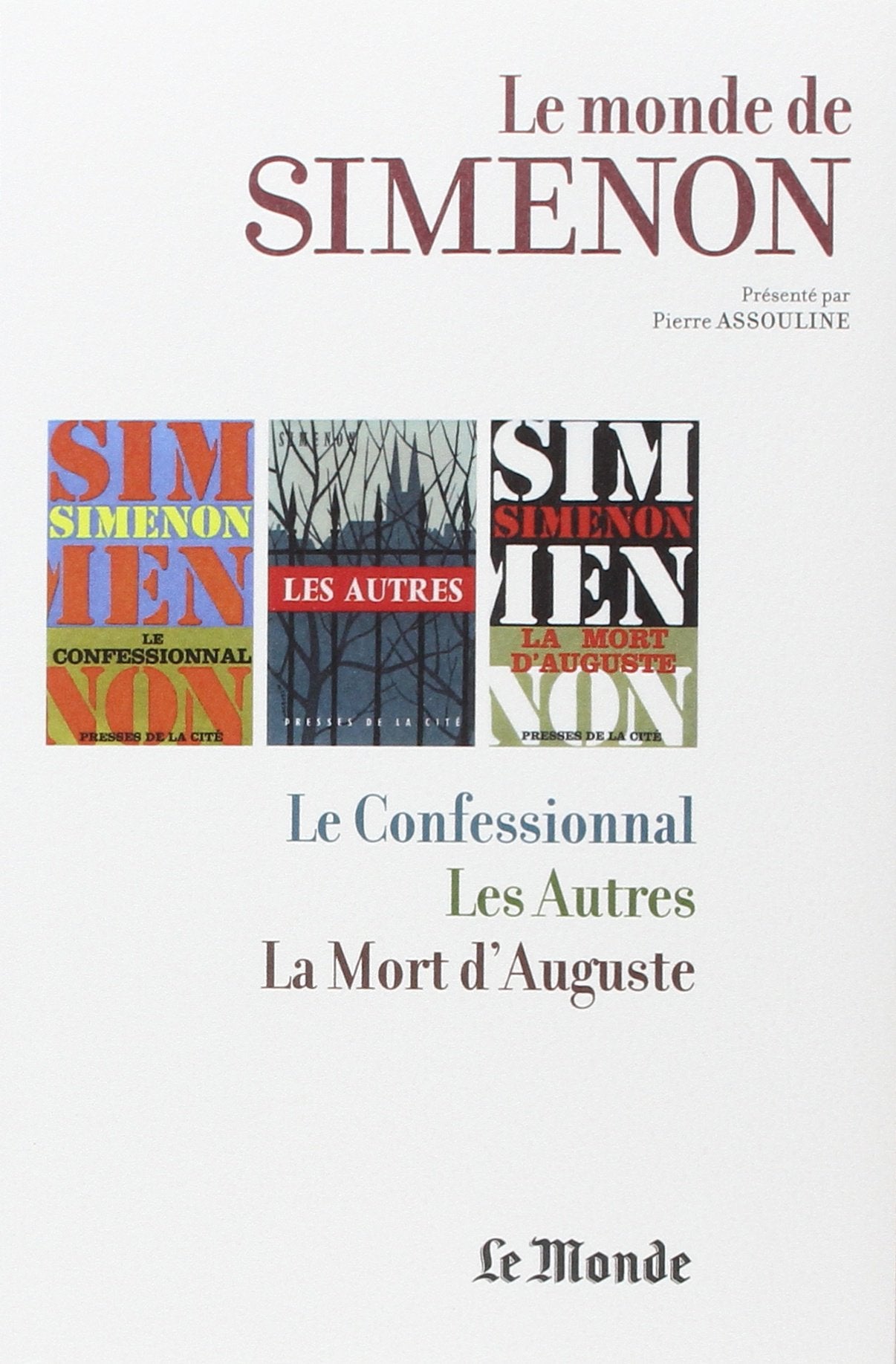 MONDE DE SIMENON T15 HISTOIRES 9782361560683