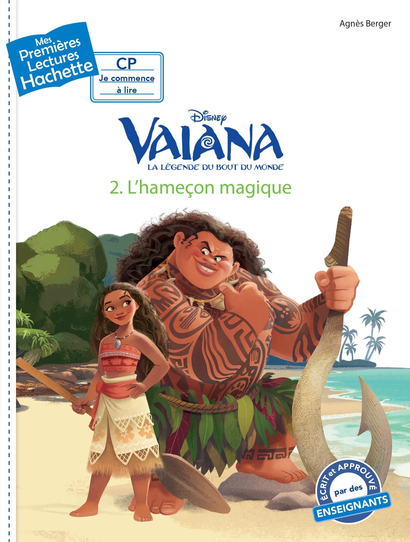 Premières lectures CP1 Vaiana - L'hameçon magique 9782017023258